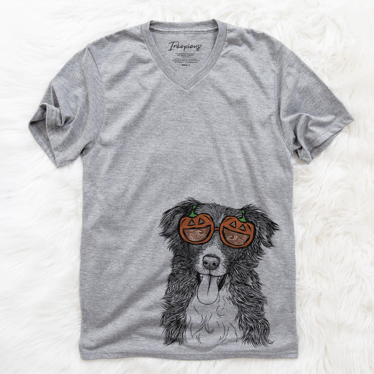 Indi the Border Collie  - Pumpkin Collection