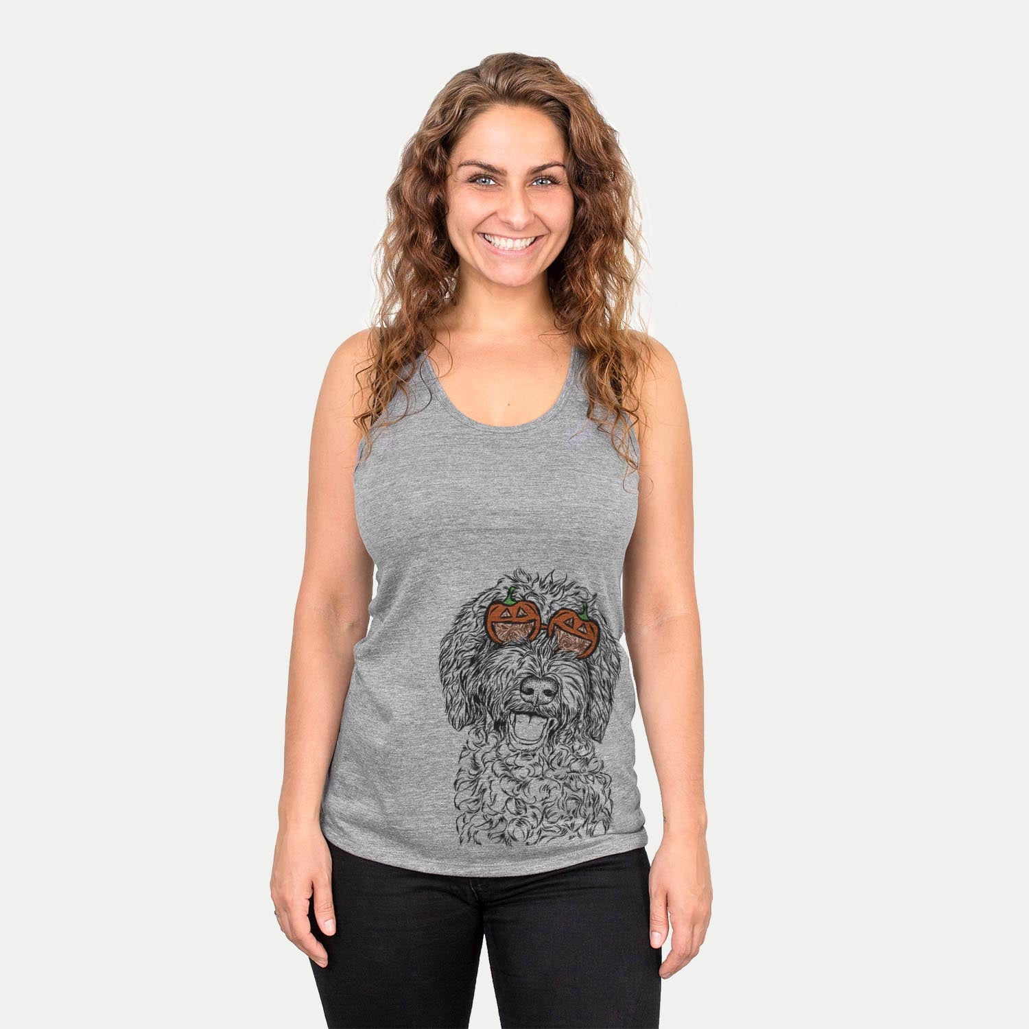 Jack the Chocolate Labradoodle  - Pumpkin Collection