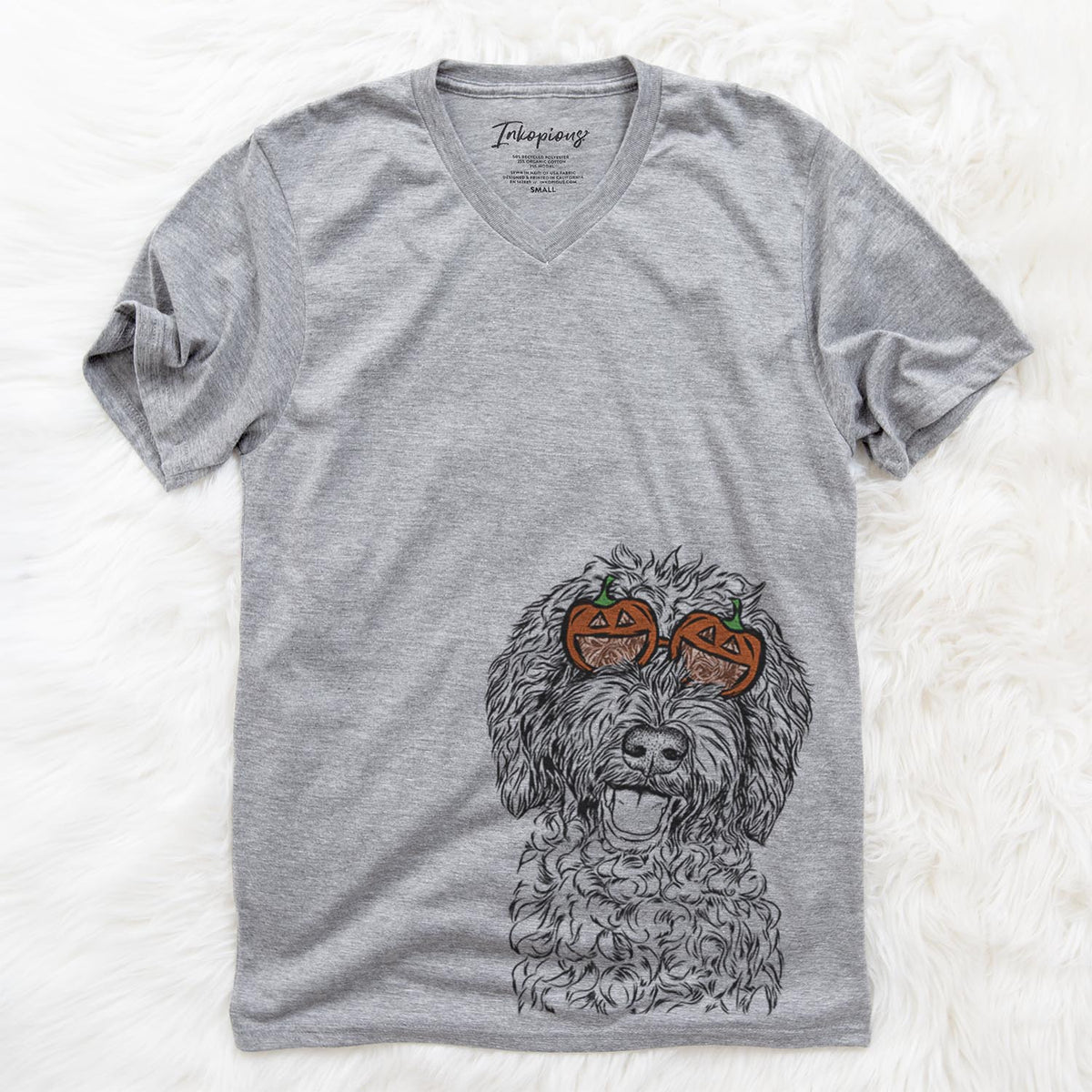 Jack the Chocolate Labradoodle  - Pumpkin Collection