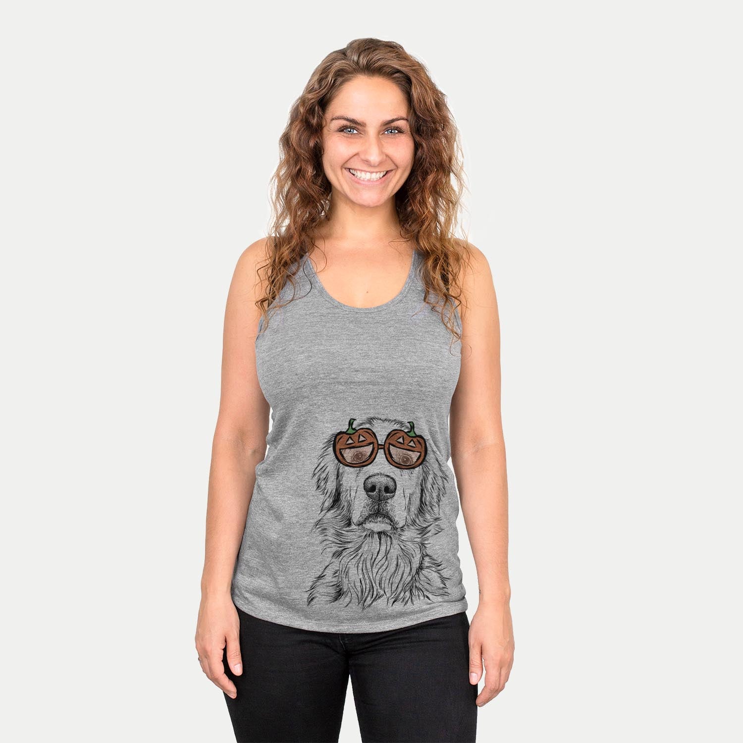 Jake-aroni the Golden Retriever  - Pumpkin Collection