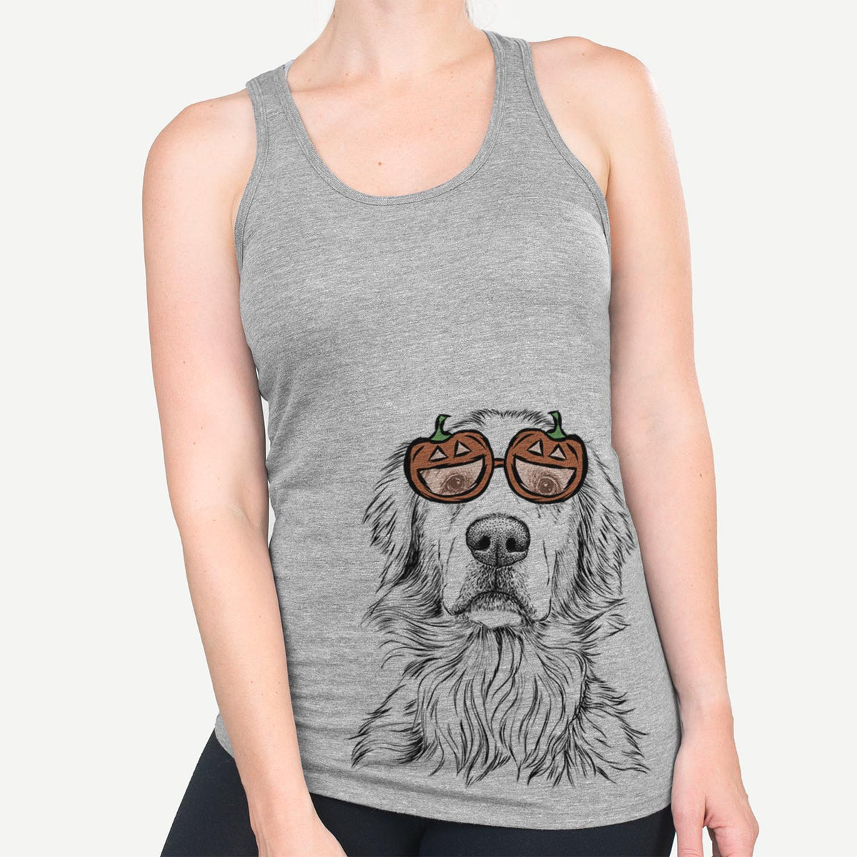 Jake-aroni the Golden Retriever  - Pumpkin Collection