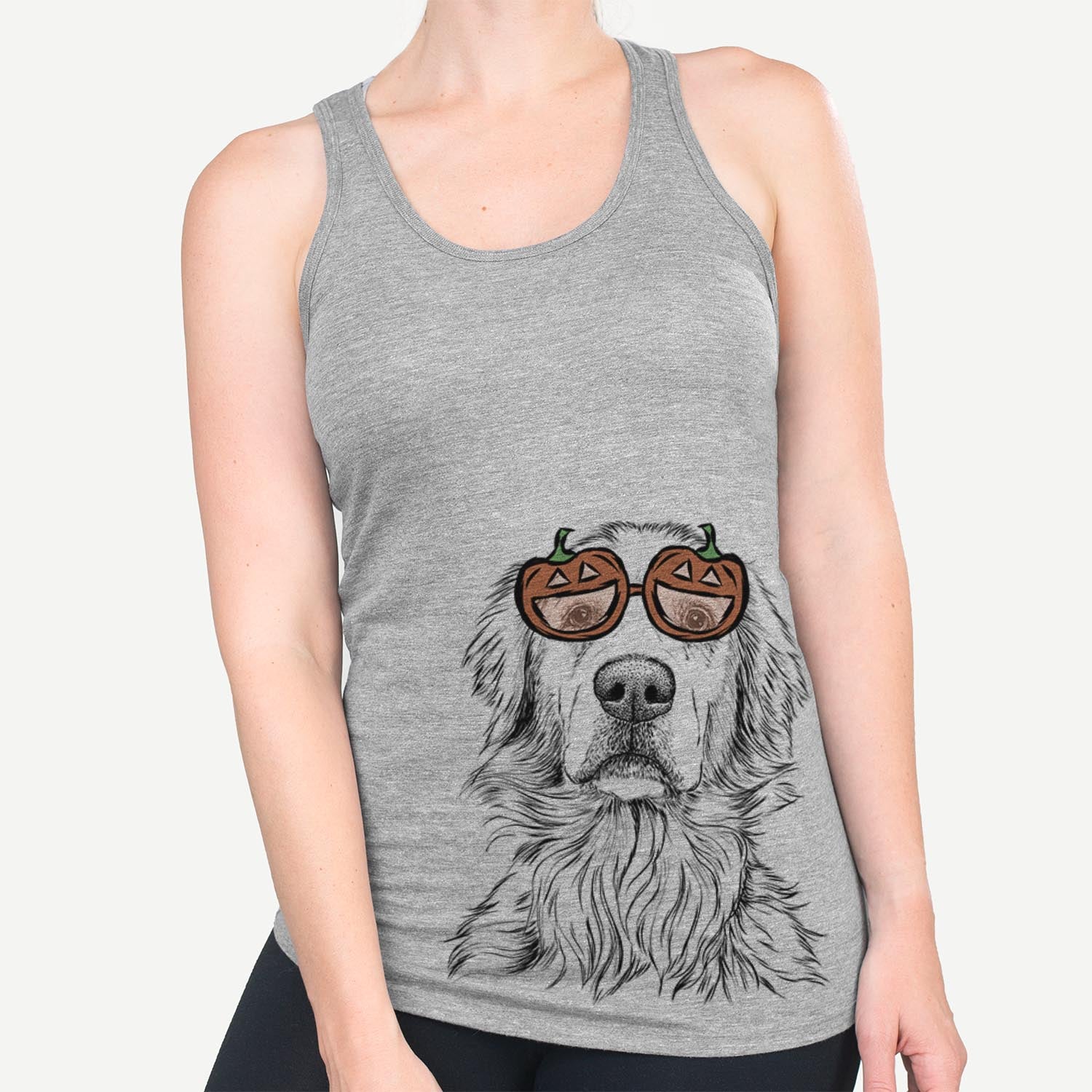 Jake-aroni the Golden Retriever  - Pumpkin Collection