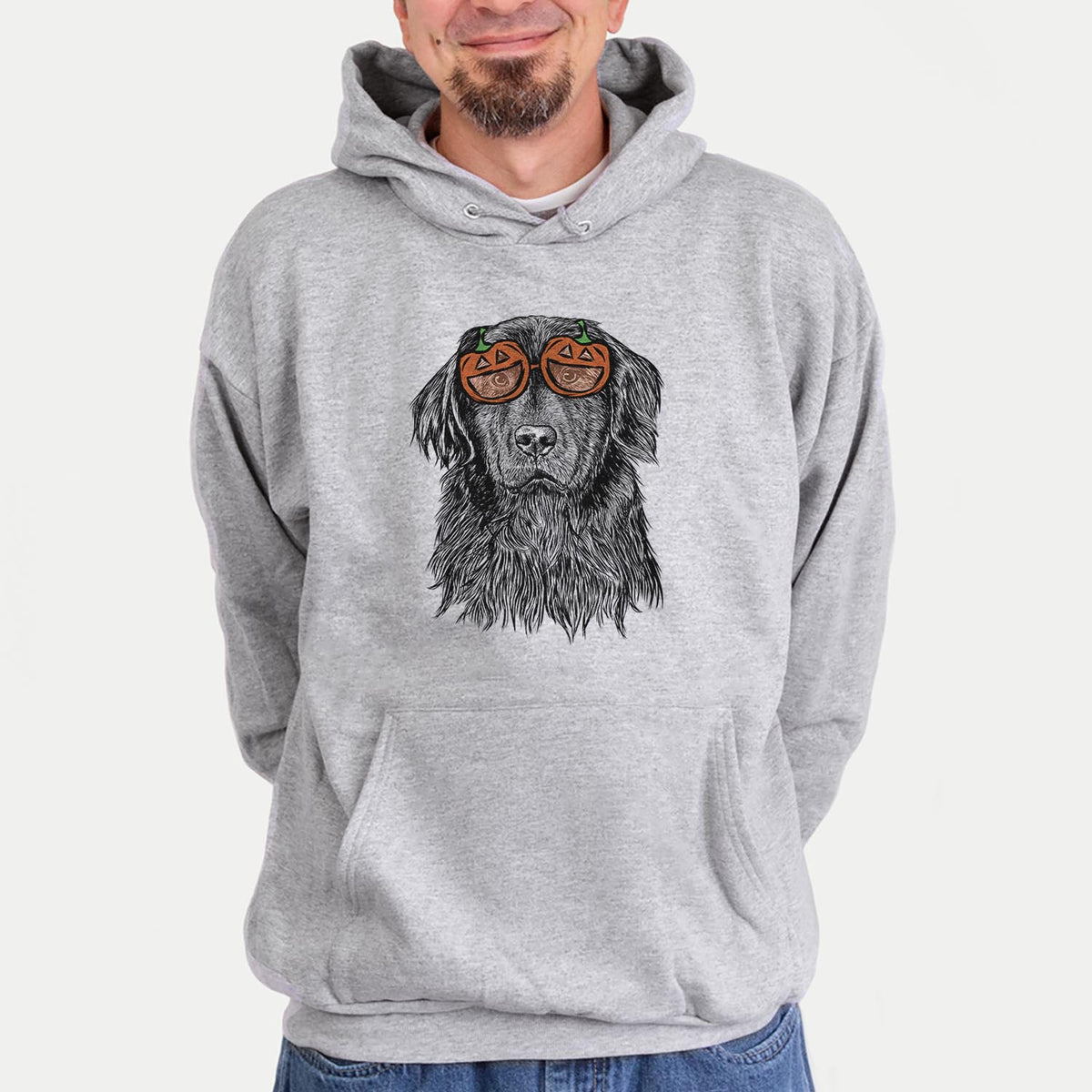 Jinx the Newfoundland  - Pumpkin Collection