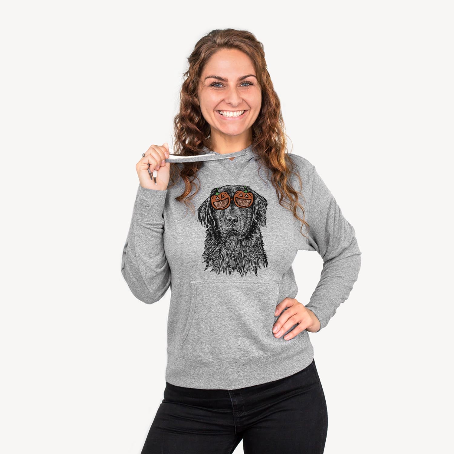 Jinx the Newfoundland  - Pumpkin Collection