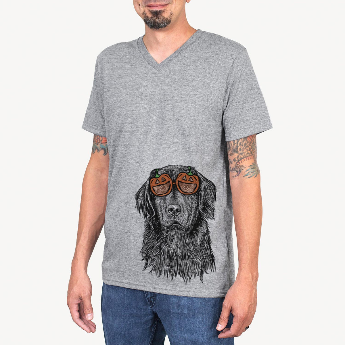 Jinx the Newfoundland  - Pumpkin Collection