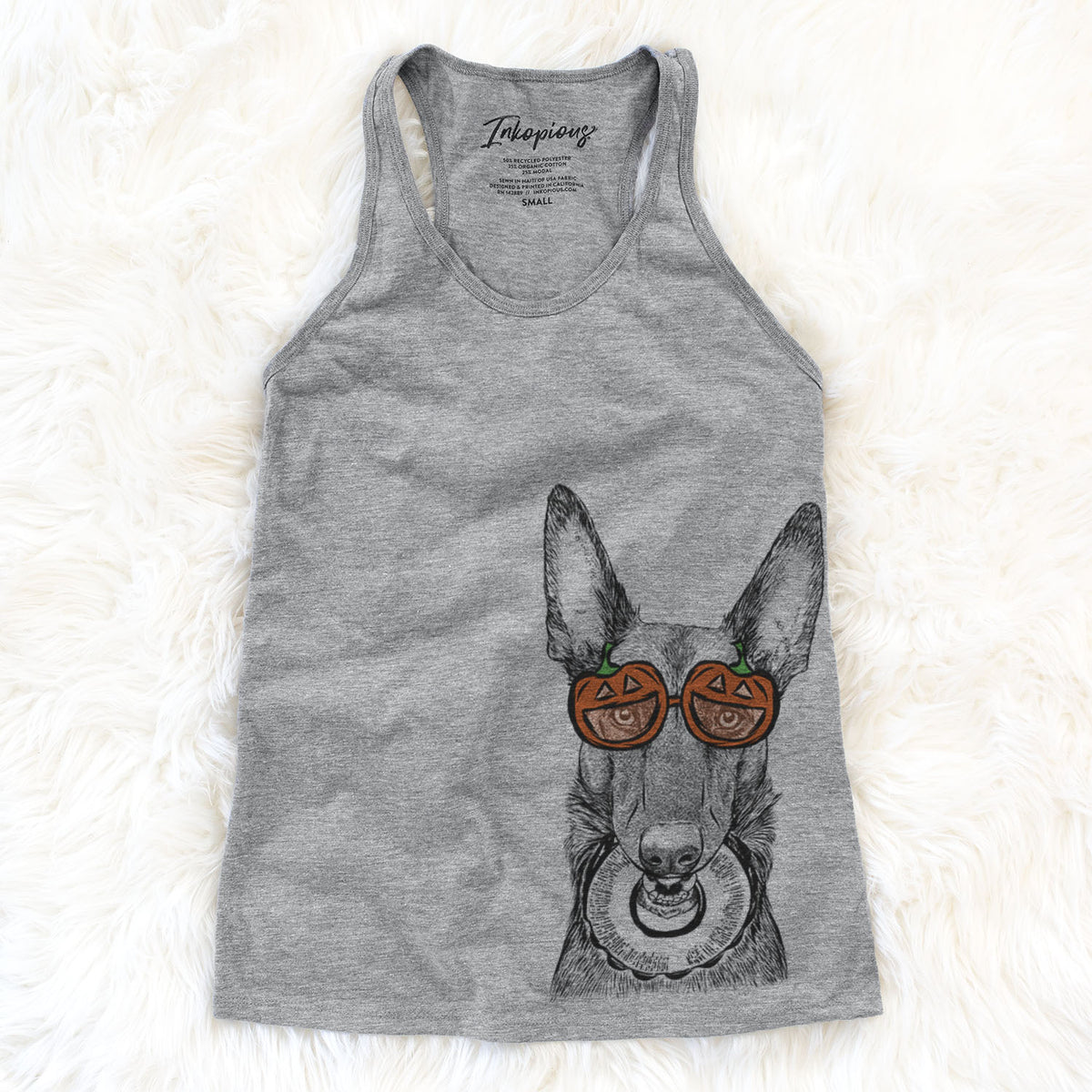 Juno the Belgian Malinois  - Pumpkin Collection