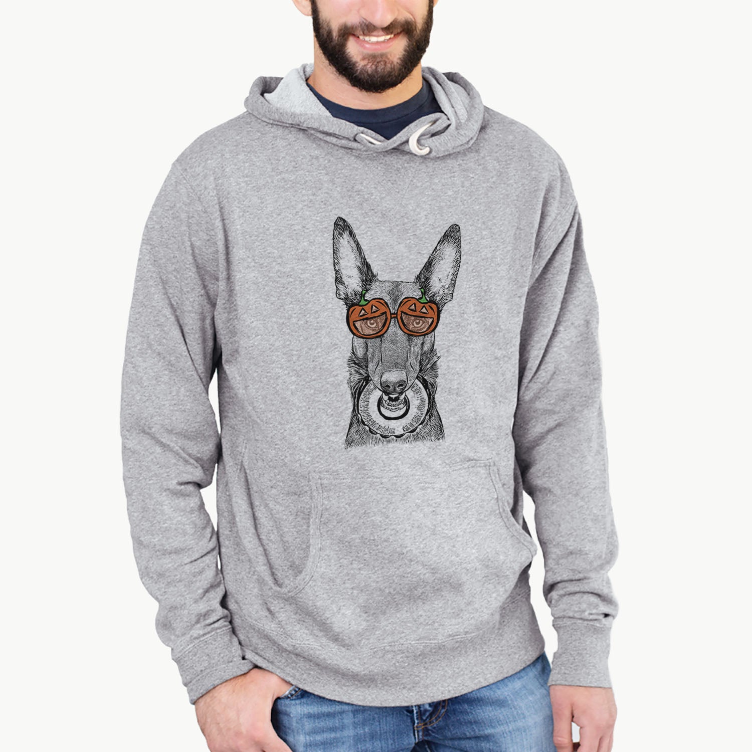 Juno the Belgian Malinois  - Pumpkin Collection