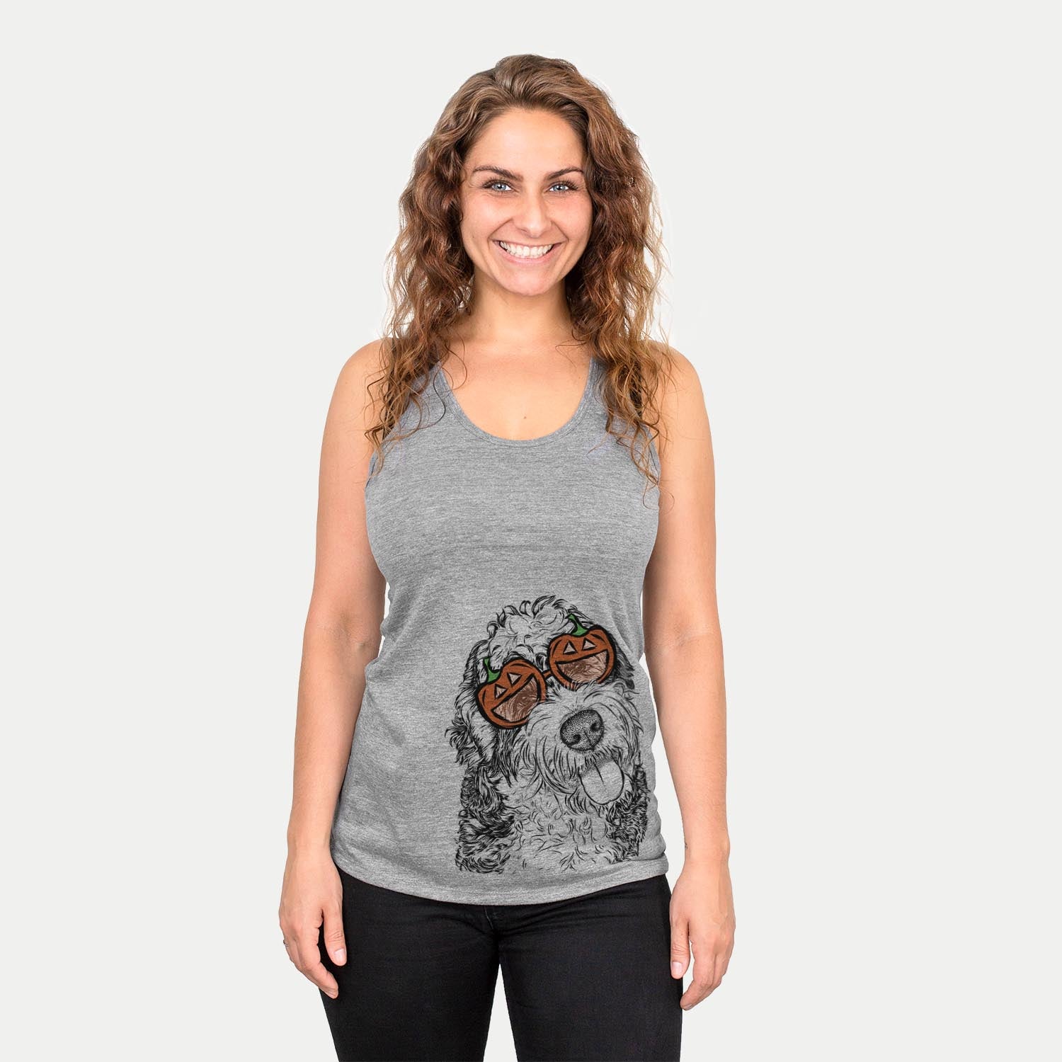 Kaci the Bernedoodle  - Pumpkin Collection