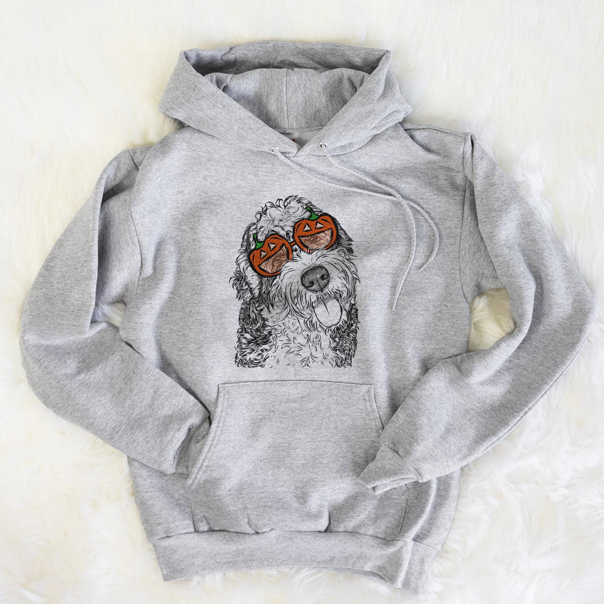 Kaci the Bernedoodle  - Pumpkin Collection