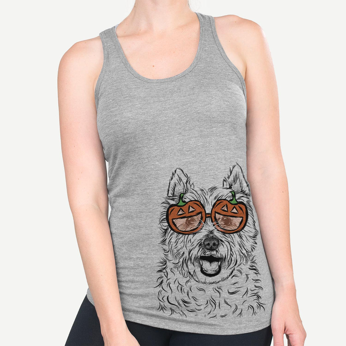 Kami the West Highland Terrier  - Pumpkin Collection