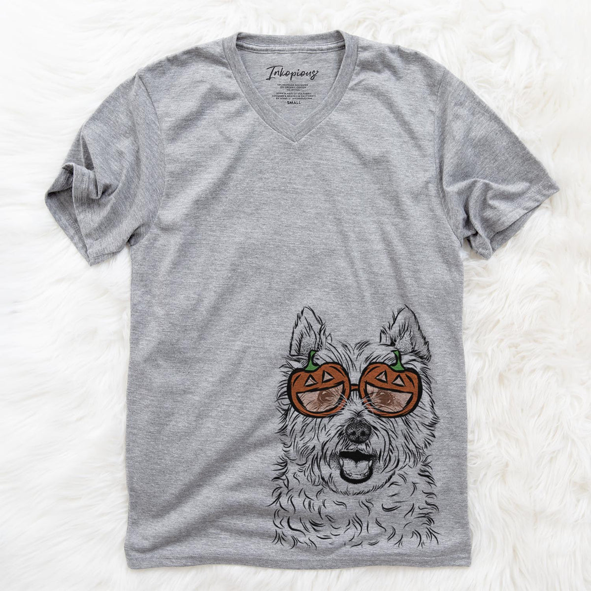 Kami the West Highland Terrier  - Pumpkin Collection