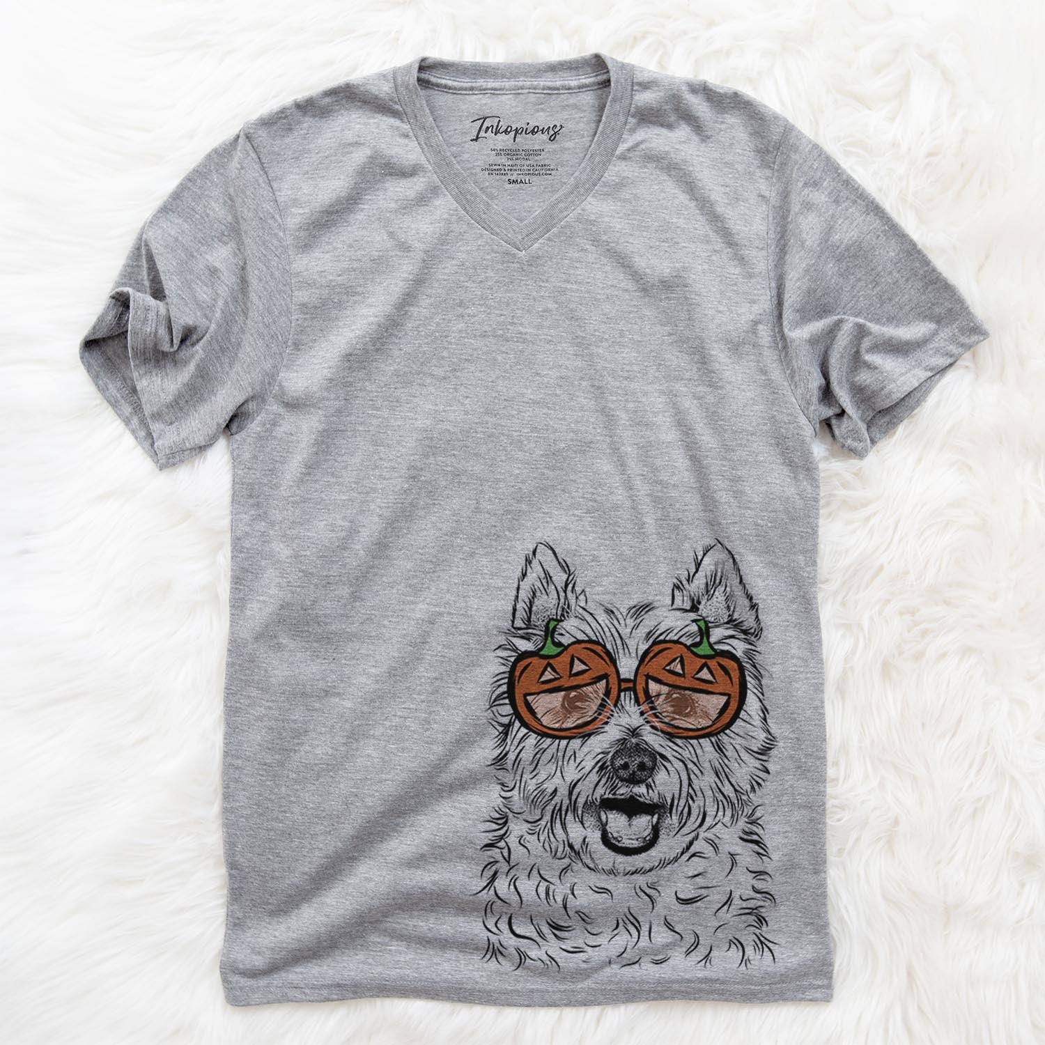 Kami the West Highland Terrier  - Pumpkin Collection