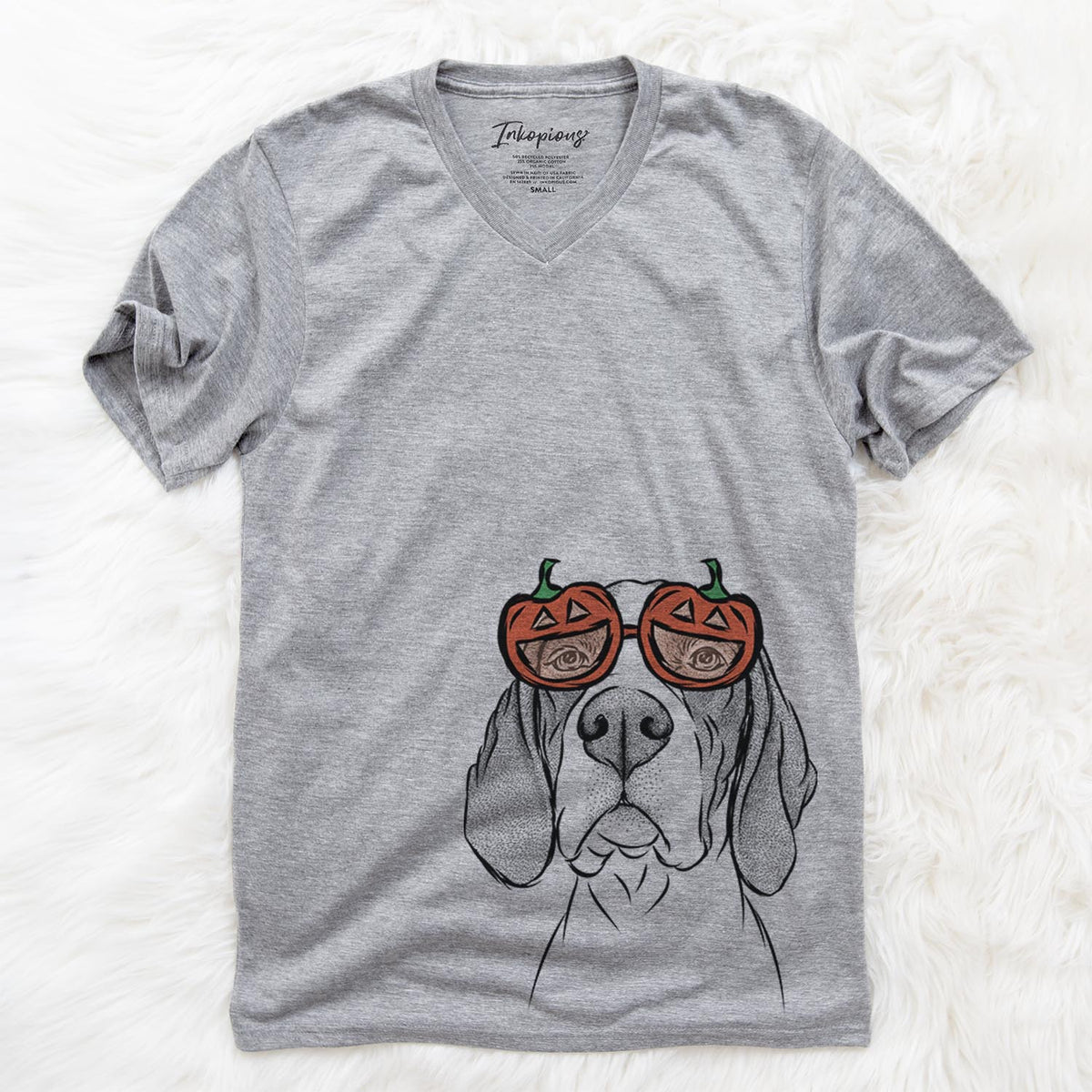 Liam the English Pointer  - Pumpkin Collection