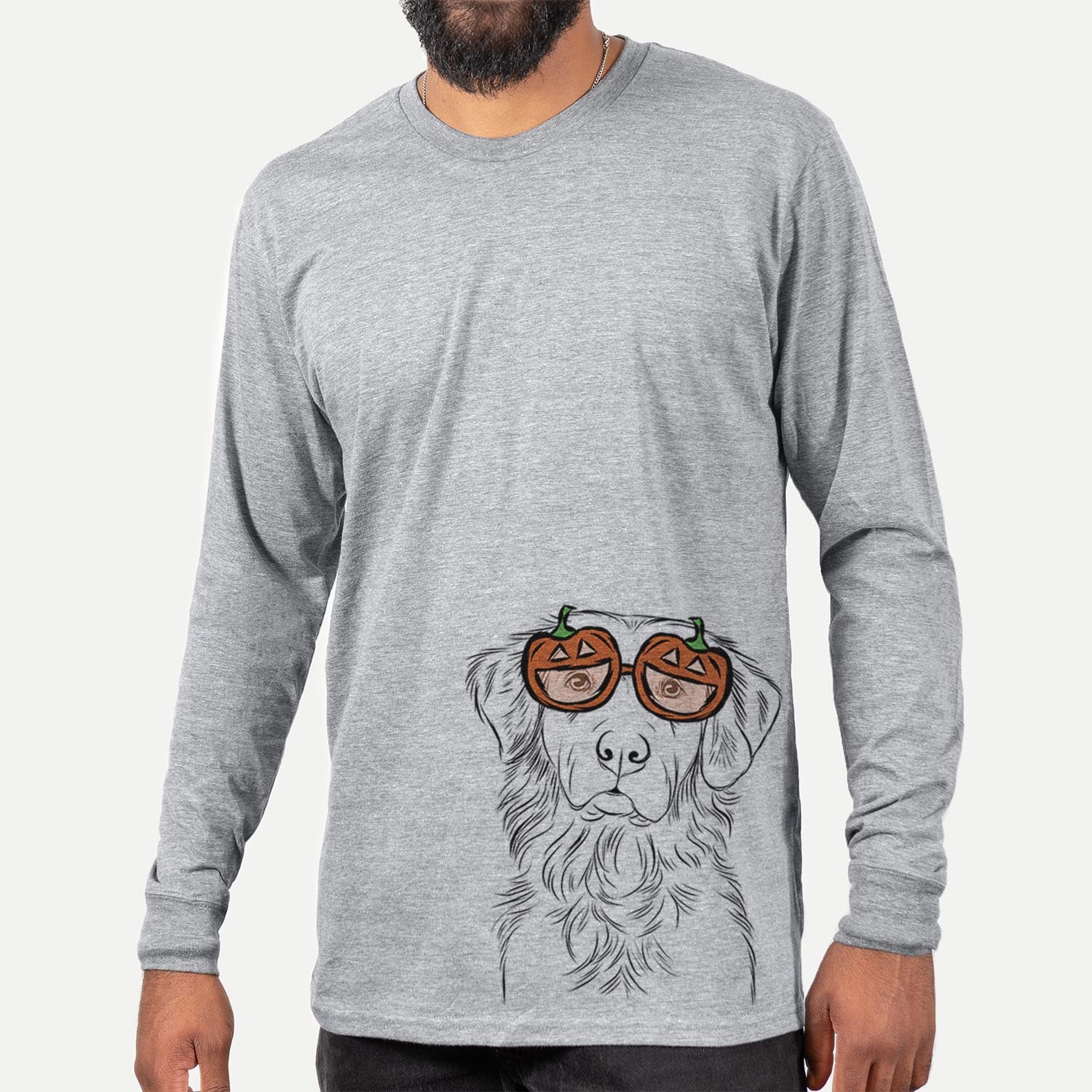 Linden the Golden Retriever  - Pumpkin Collection