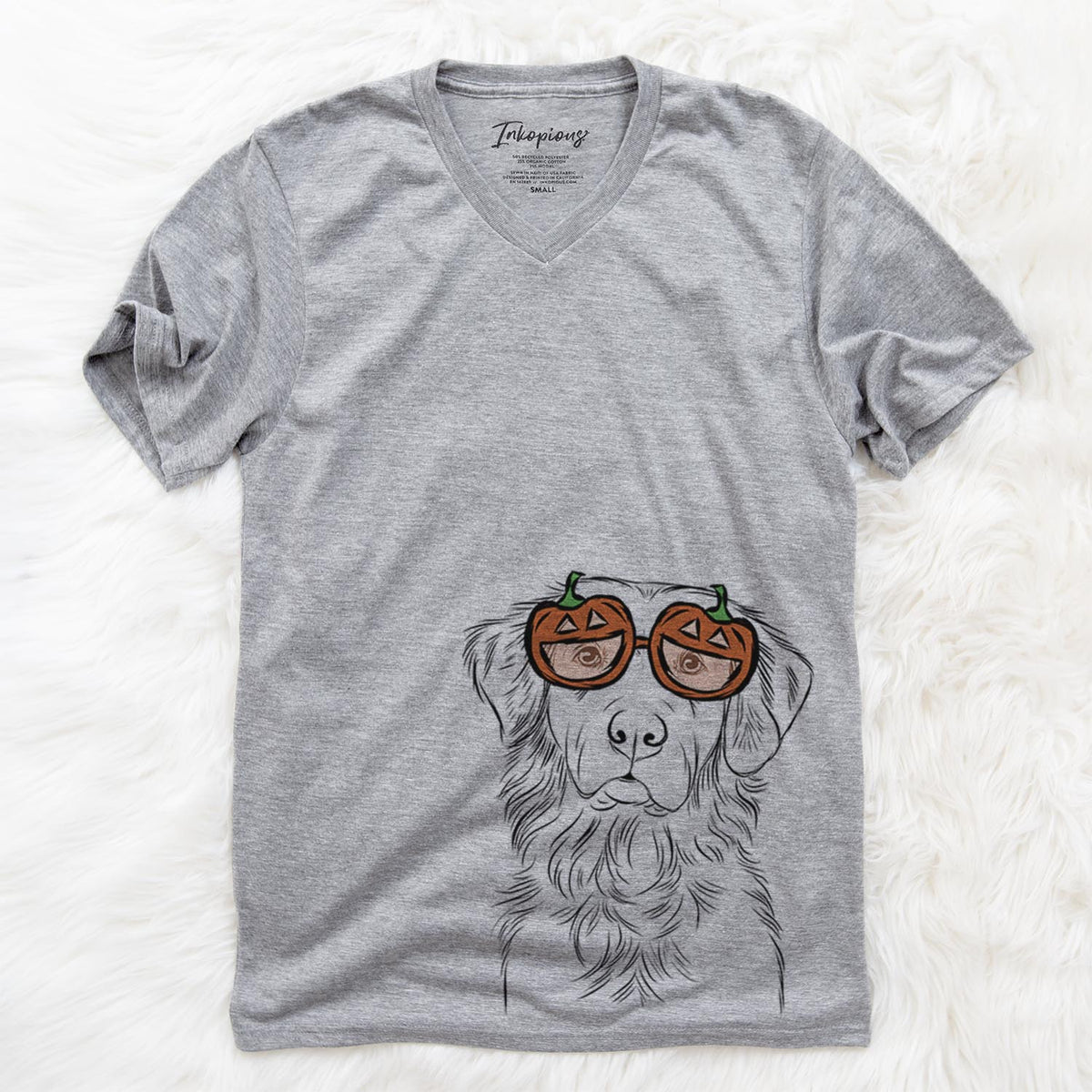 Linden the Golden Retriever  - Pumpkin Collection