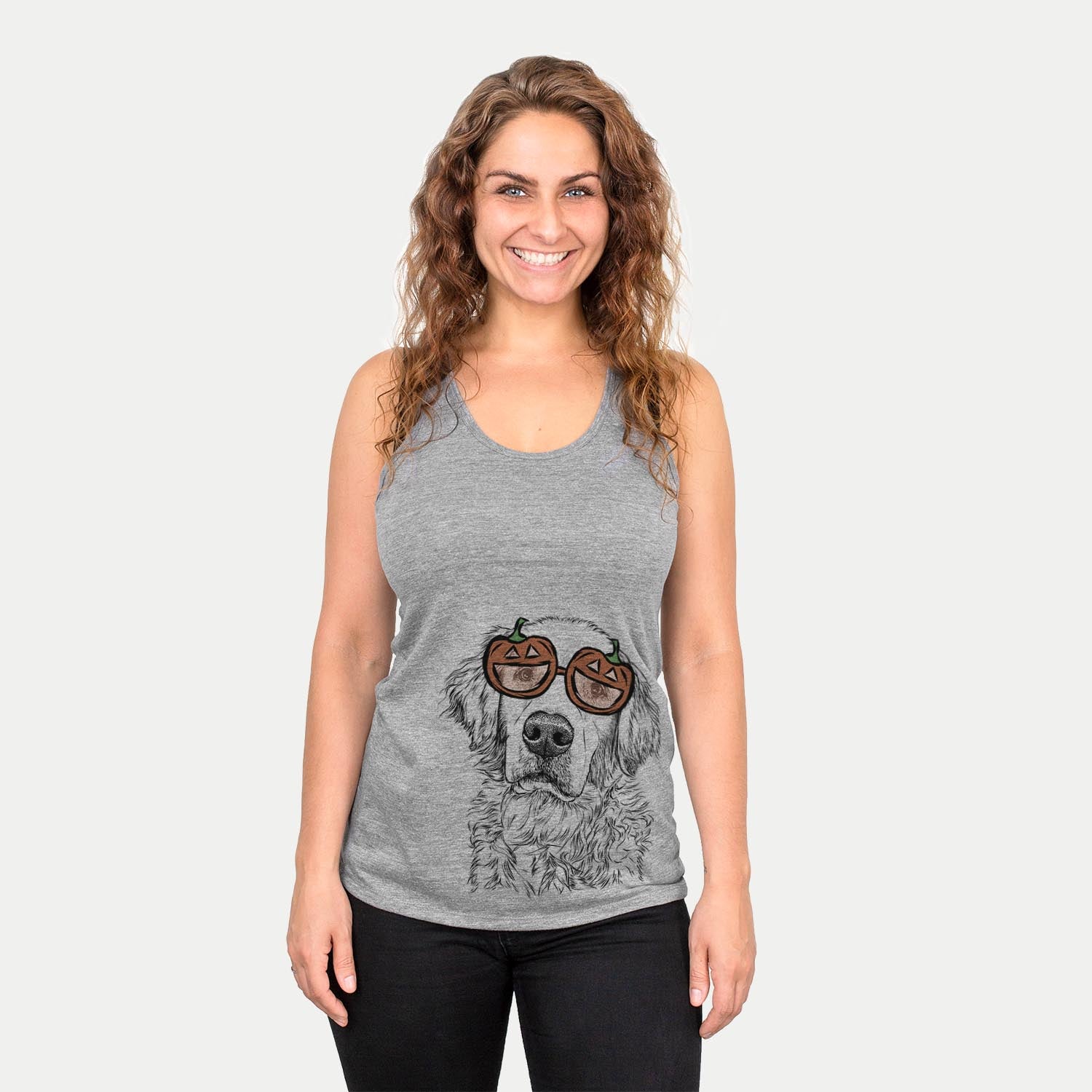 Loganator the Golden Retriever  - Pumpkin Collection