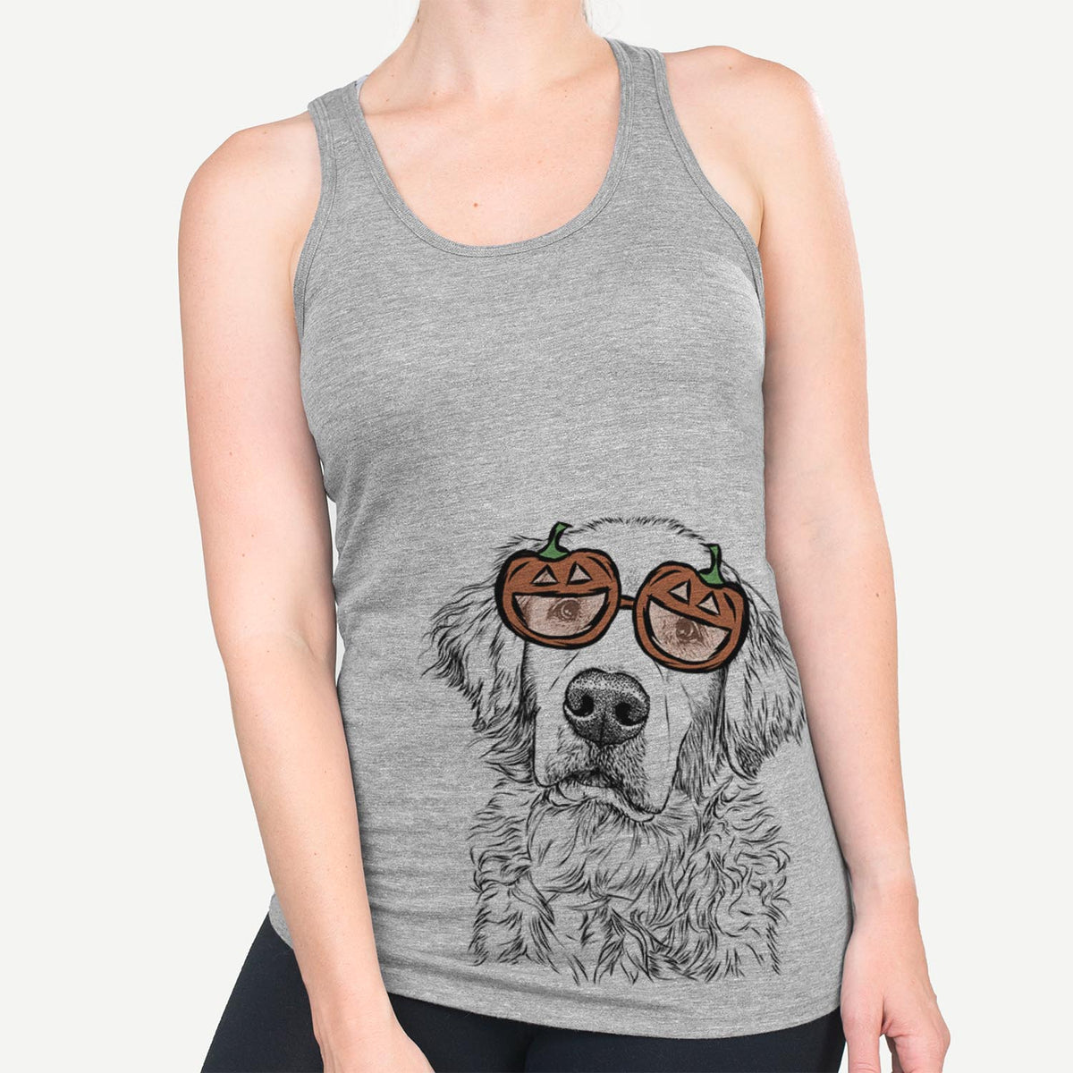 Loganator the Golden Retriever  - Pumpkin Collection