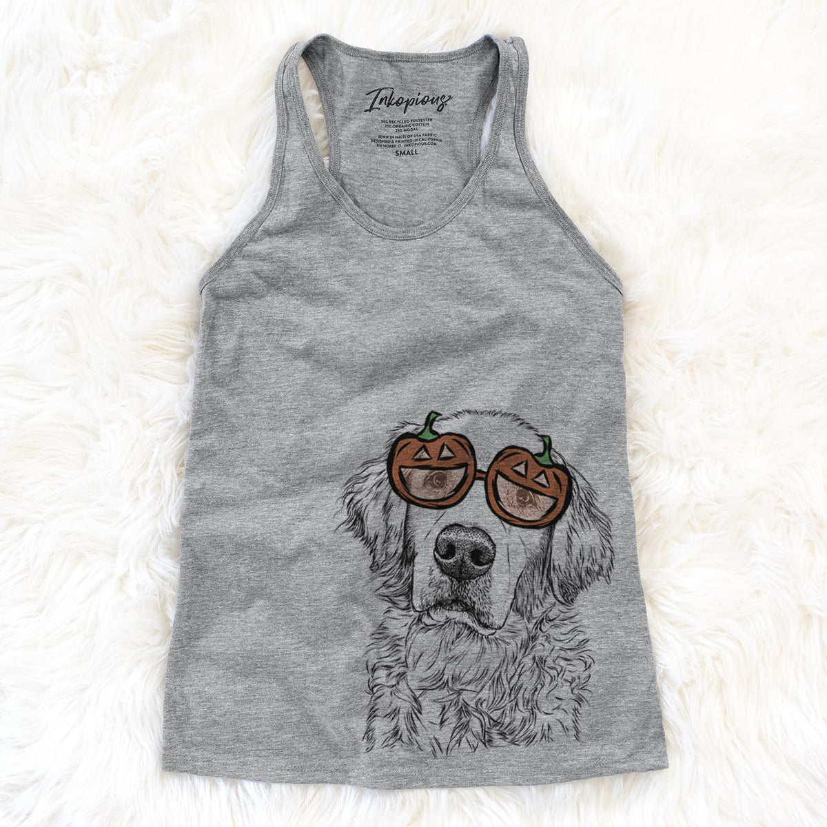 Loganator the Golden Retriever  - Pumpkin Collection