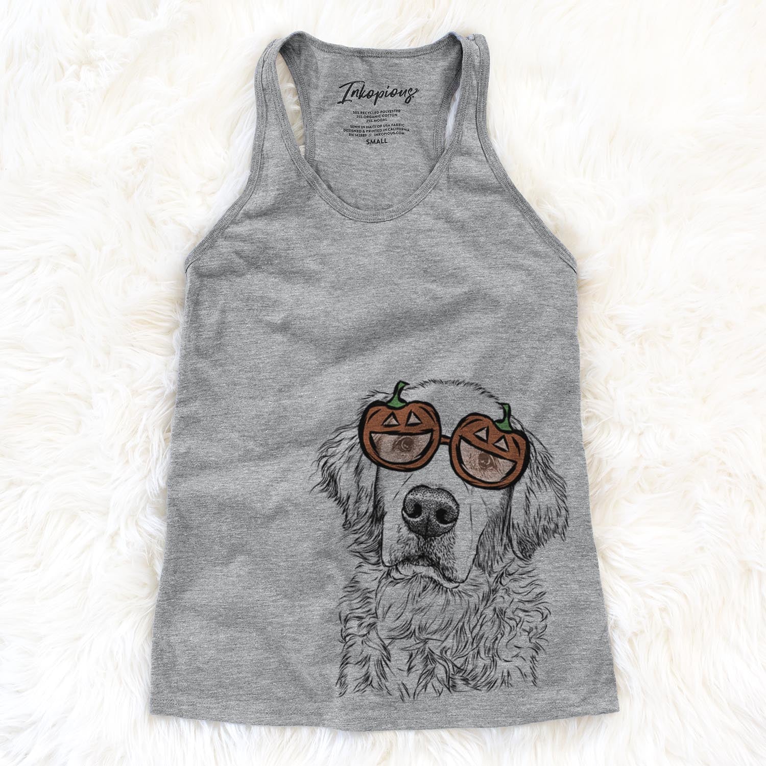 Loganator the Golden Retriever  - Pumpkin Collection