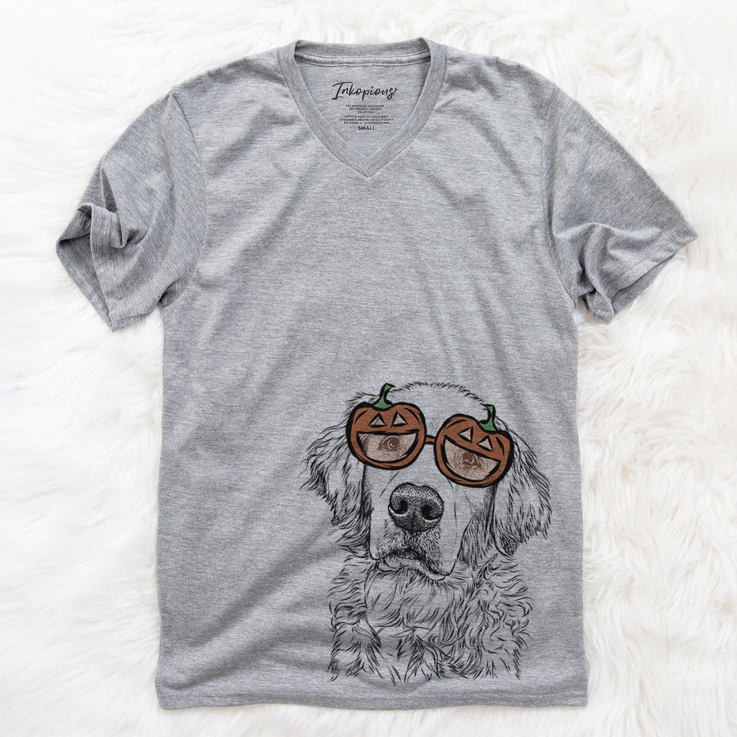 Loganator the Golden Retriever  - Pumpkin Collection