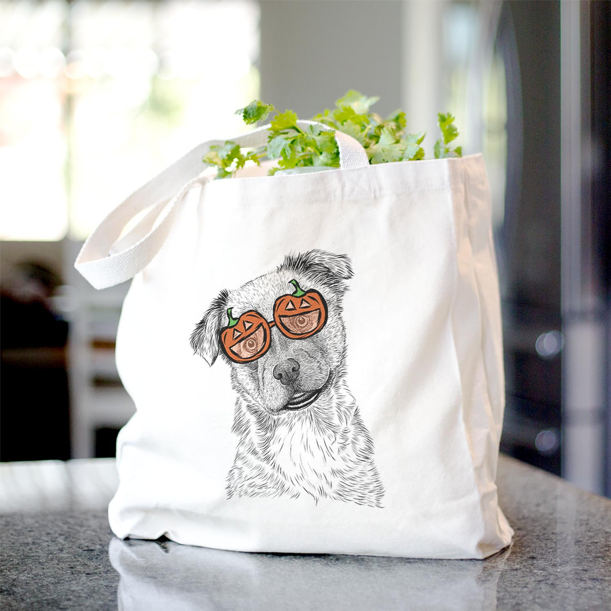 Loki Bear the Australian Cattle Dog Mix - Tote Bag