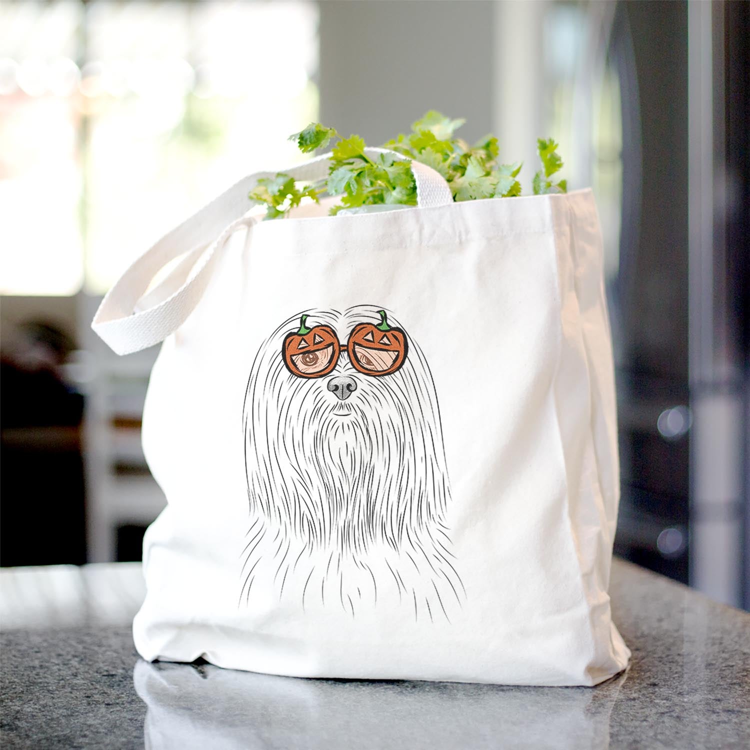 Lorenzo the Lhasa Apso - Tote Bag