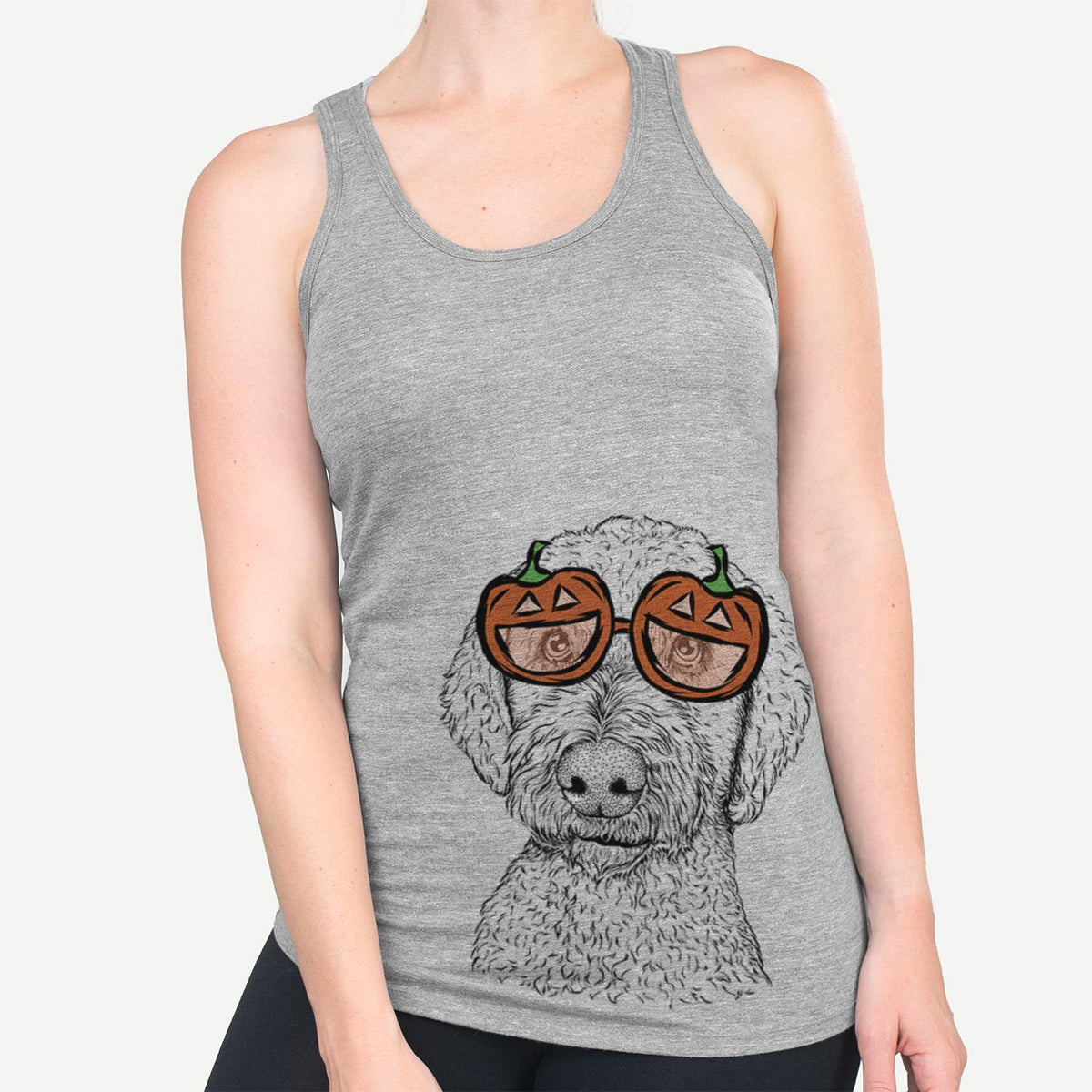 Lucy Boo the Goldendoodle  - Pumpkin Collection