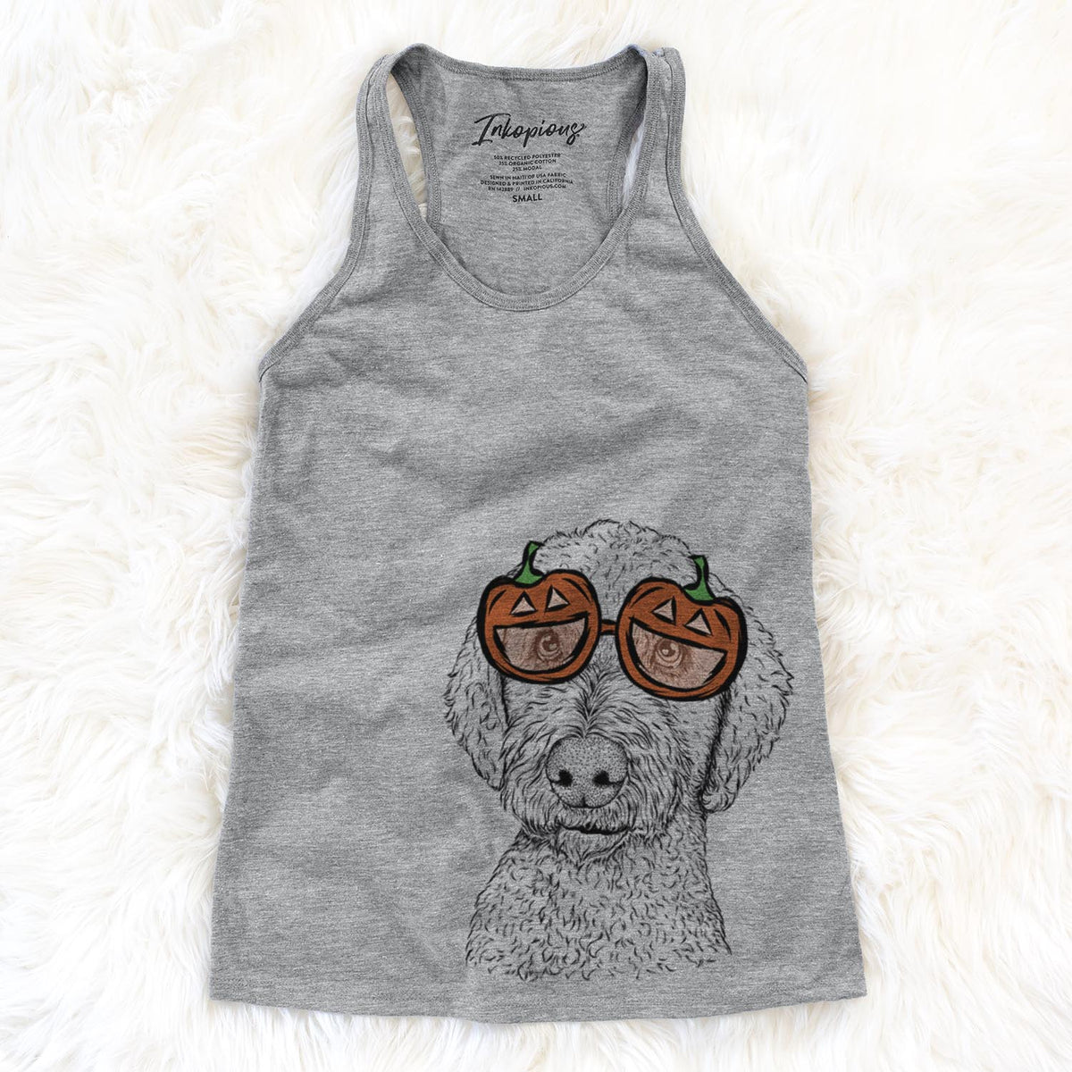 Lucy Boo the Goldendoodle  - Pumpkin Collection