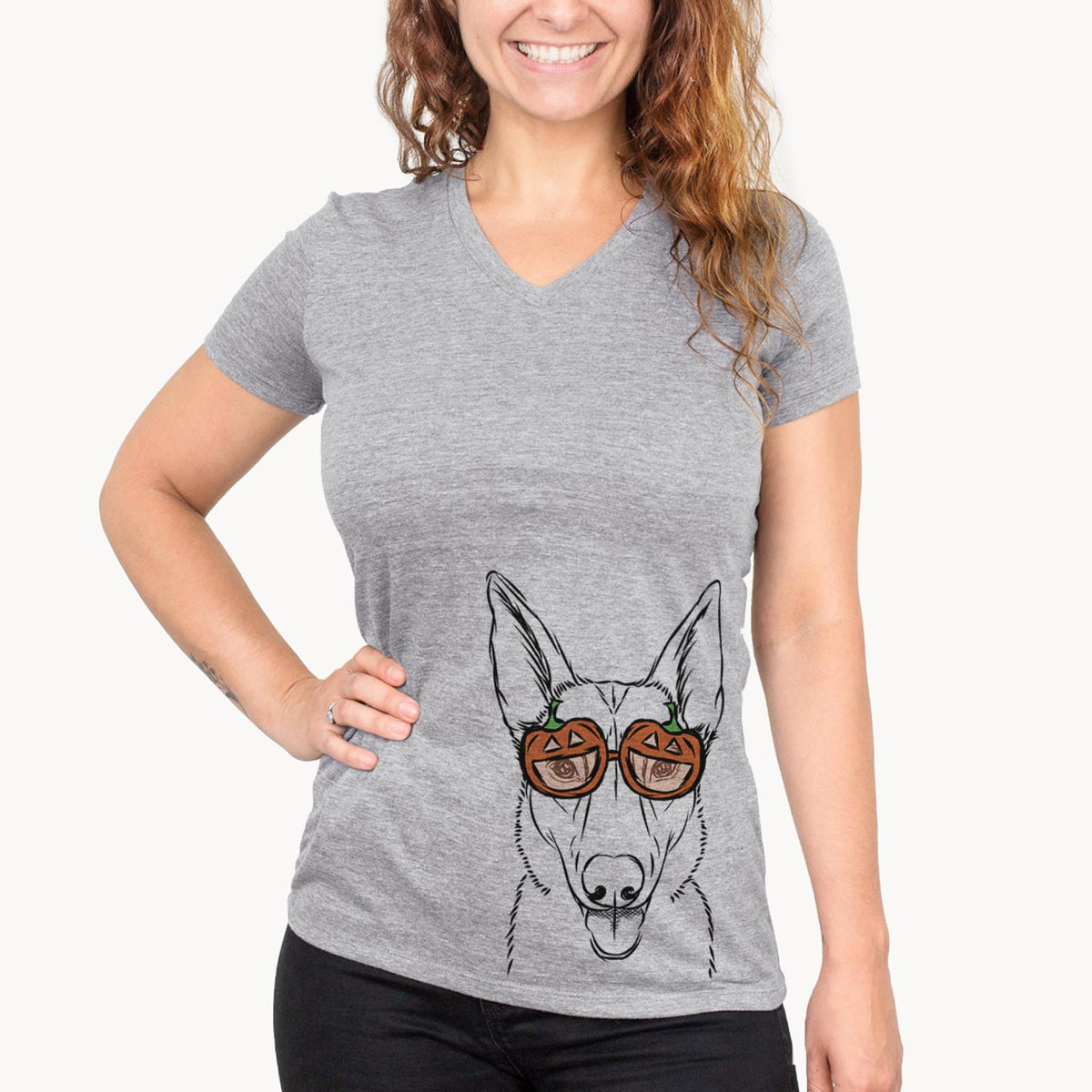 Lyric the Belgian Malinois  - Pumpkin Collection