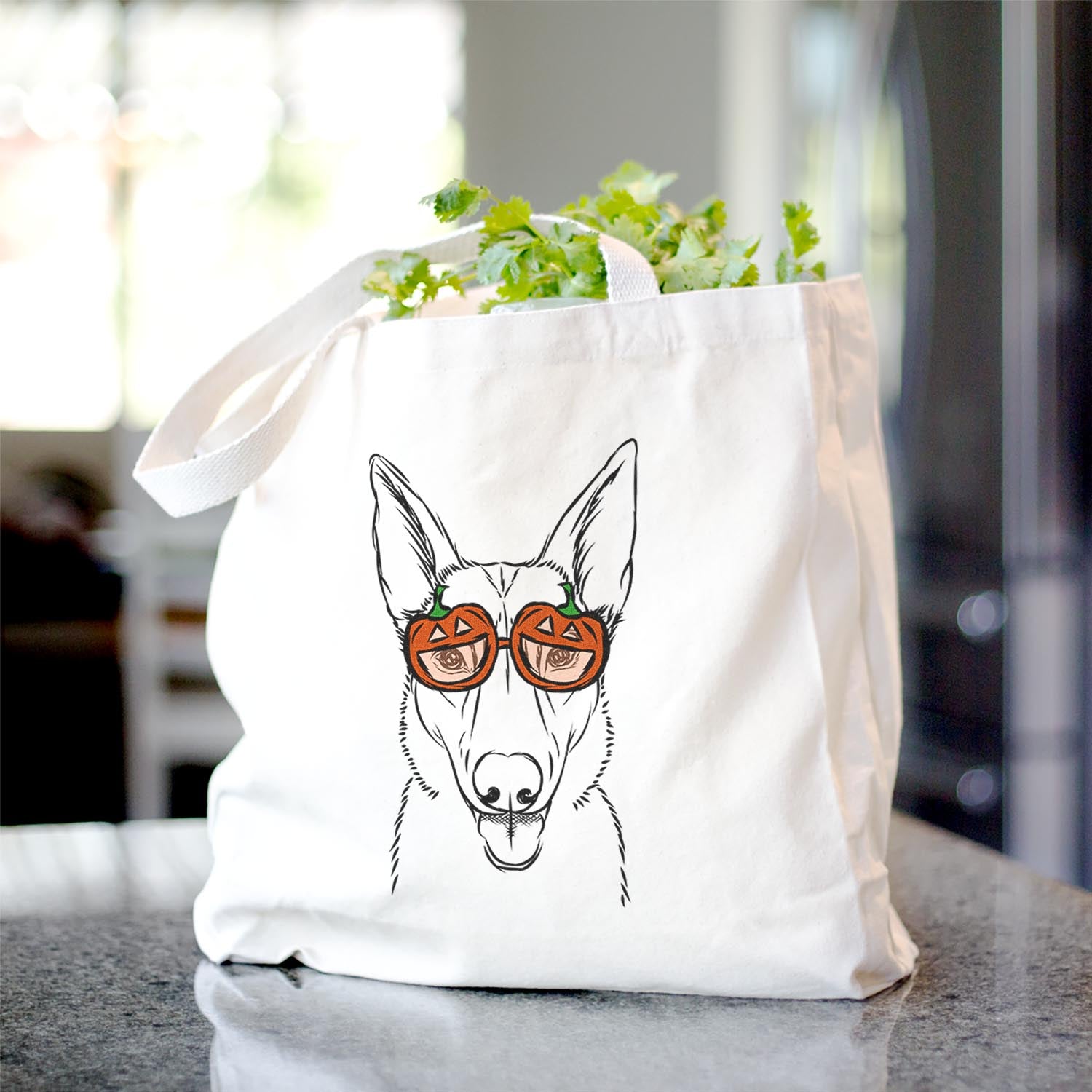 Lyric the Belgian Malinois - Tote Bag