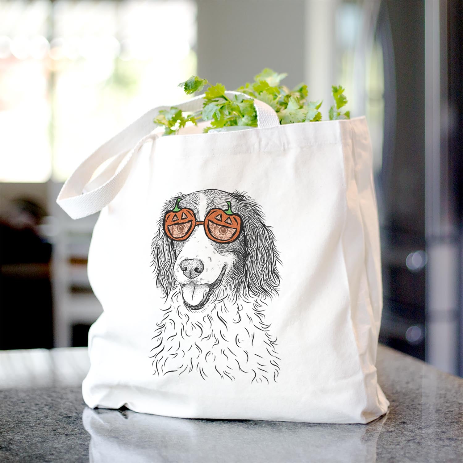 Maggie the Springer Spaniel - Tote Bag