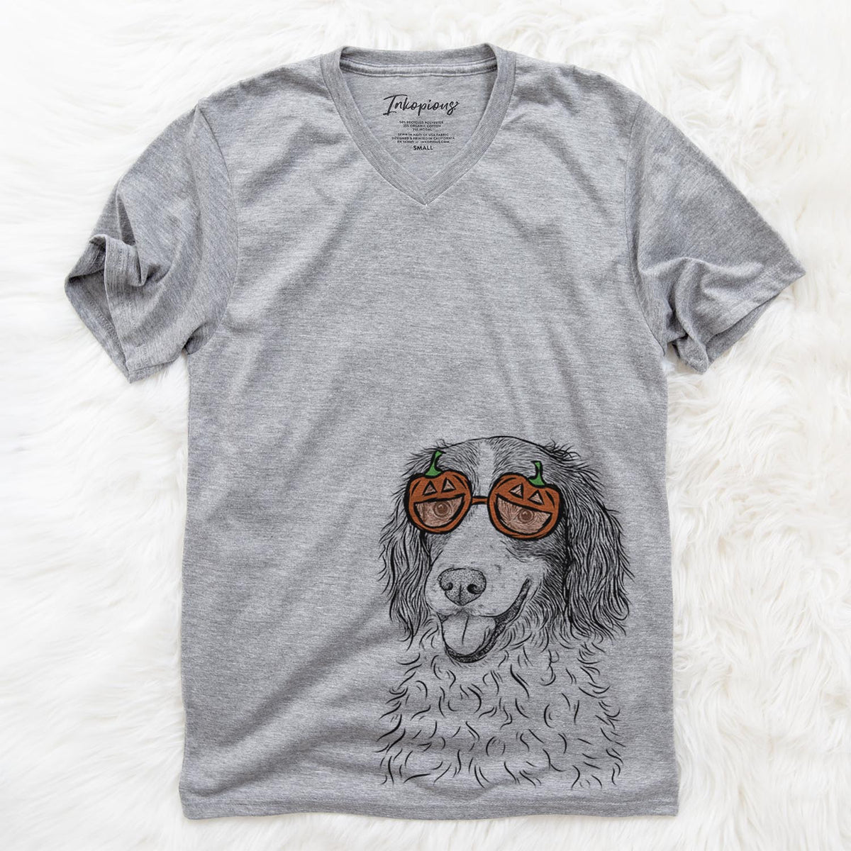 Maggie the Springer Spaniel  - Pumpkin Collection