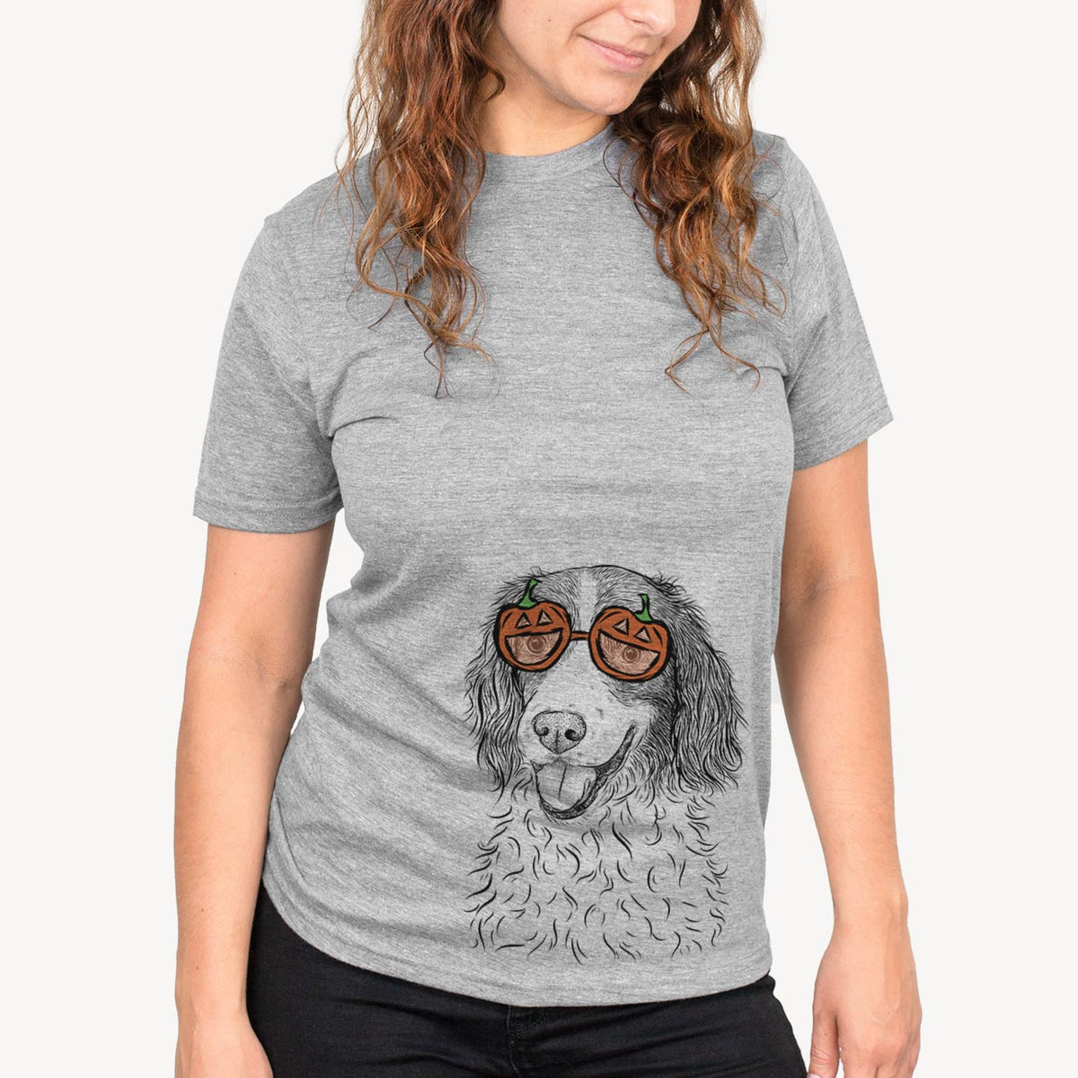 Maggie the Springer Spaniel  - Pumpkin Collection