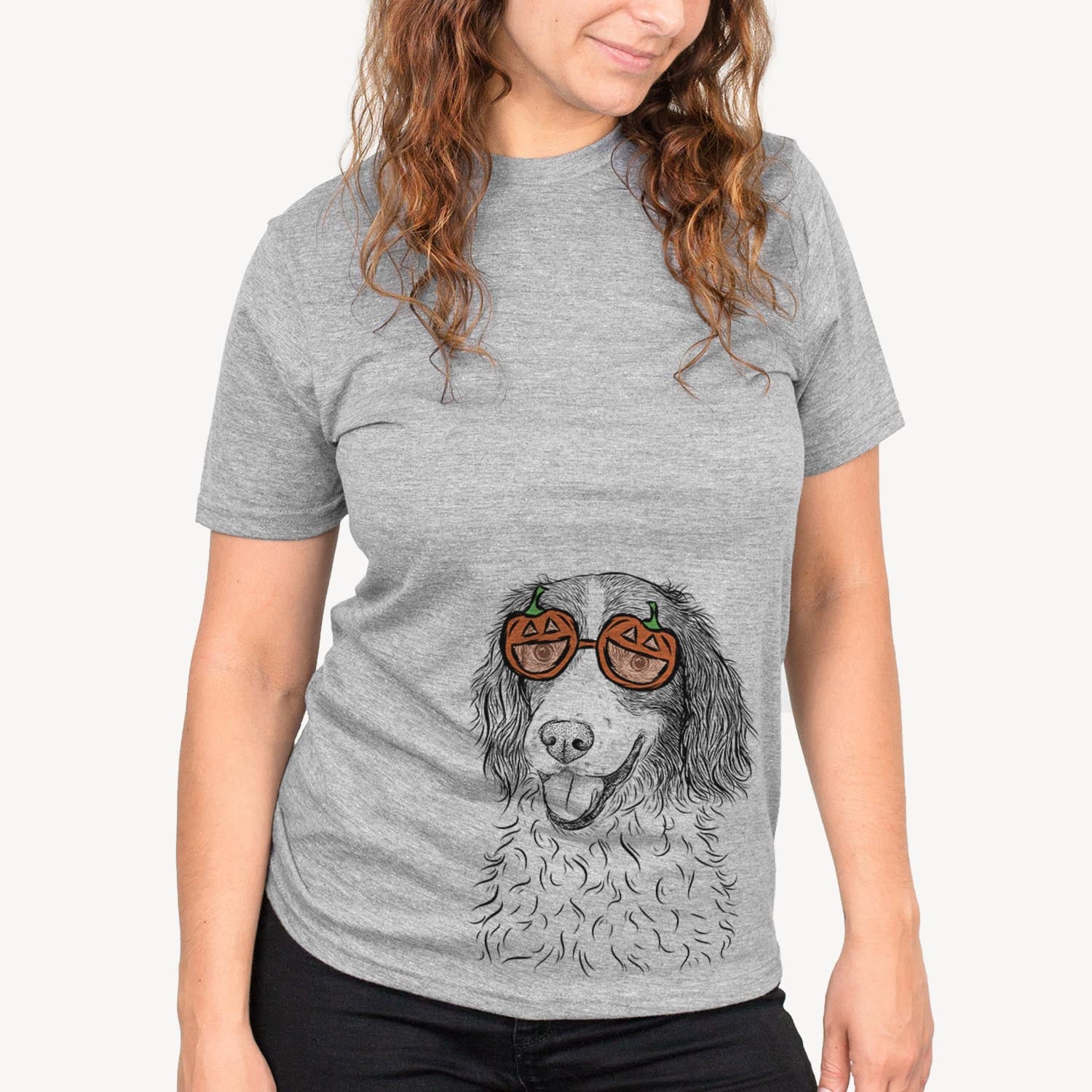 Maggie the Springer Spaniel  - Pumpkin Collection