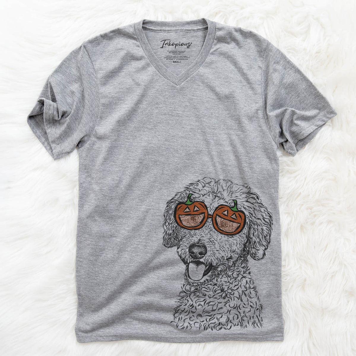 Marlow the Goldendoodle  - Pumpkin Collection