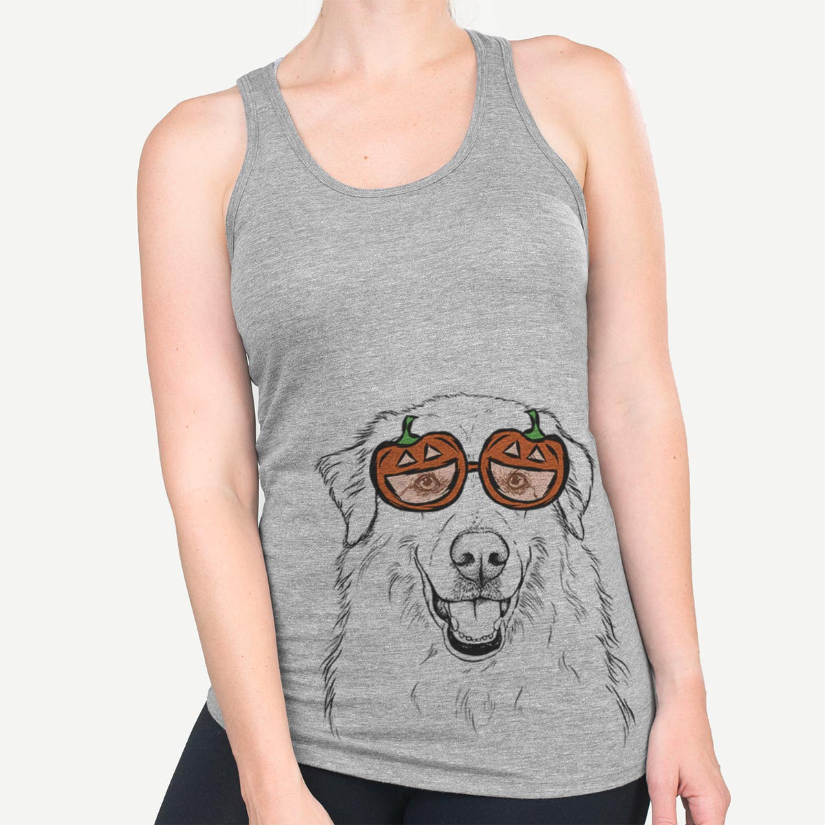 Meg the Great Pyrenees  - Pumpkin Collection