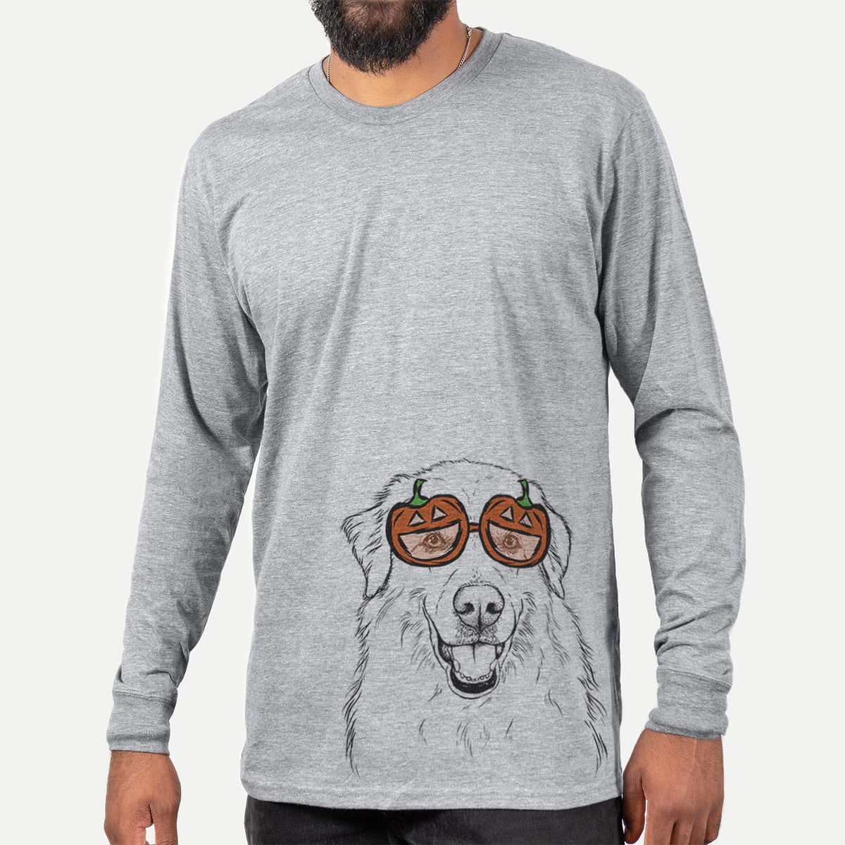 Meg the Great Pyrenees  - Pumpkin Collection