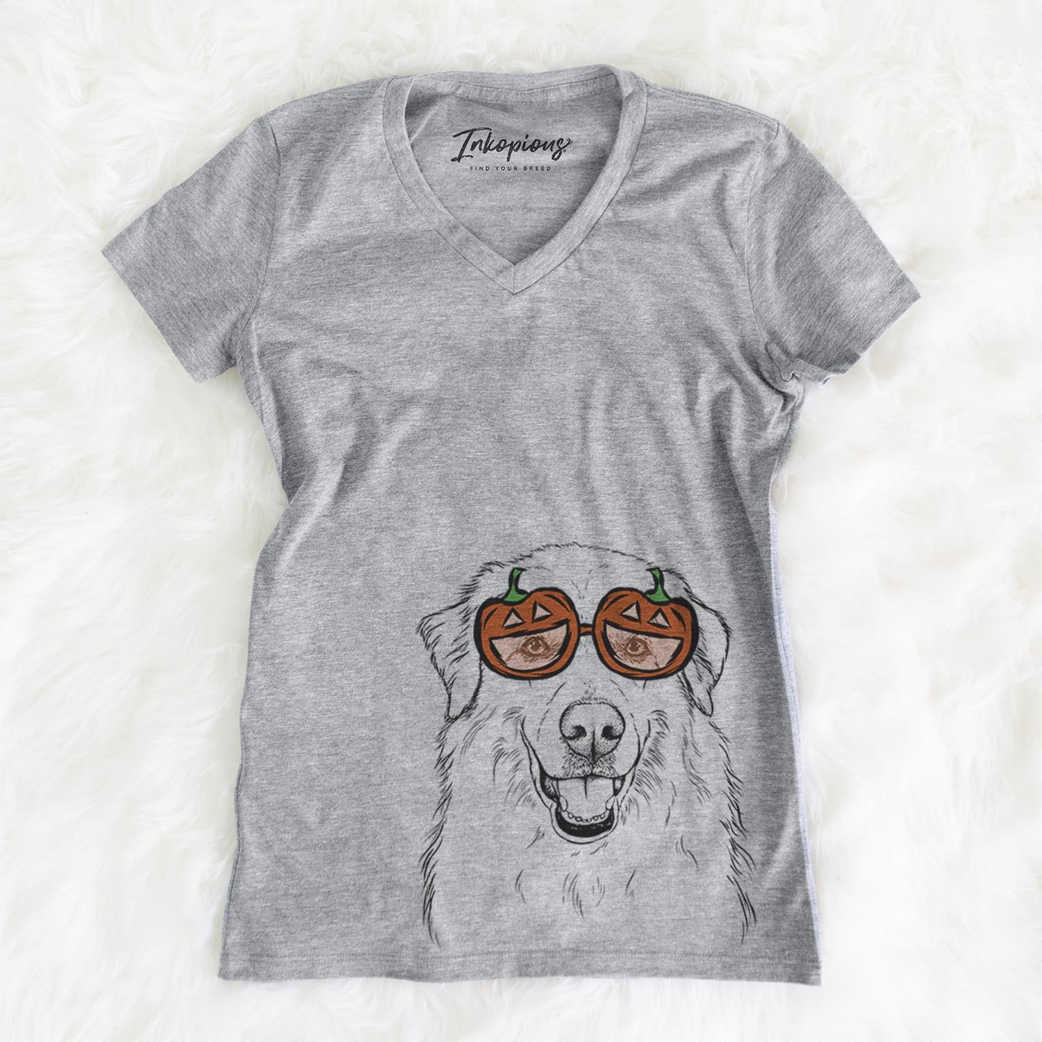 Meg the Great Pyrenees  - Pumpkin Collection