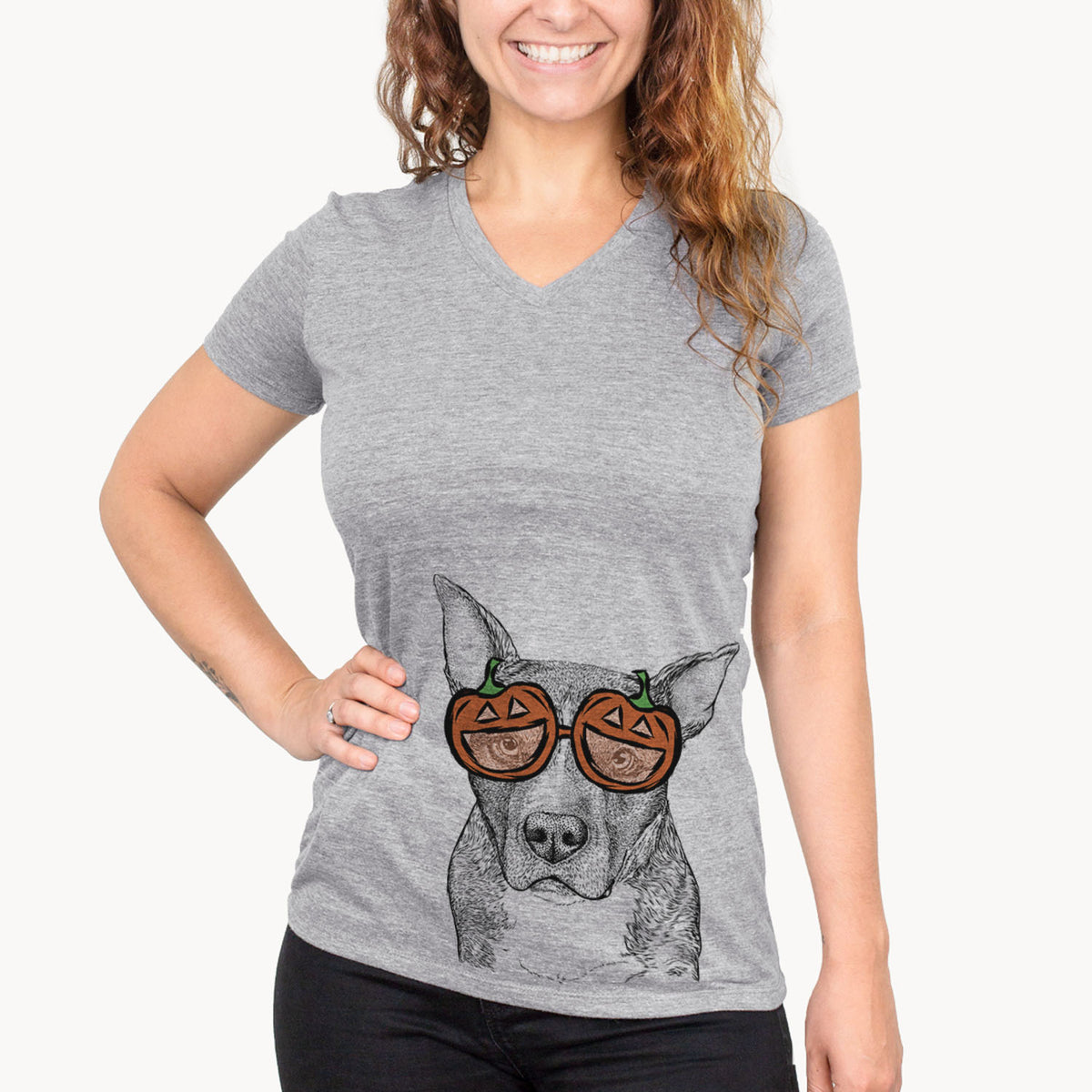 Mercy the Pitbull  - Pumpkin Collection