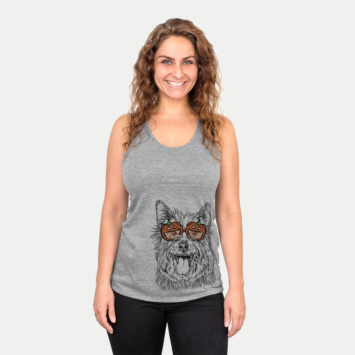 Middy the Australian Terrier  - Pumpkin Collection