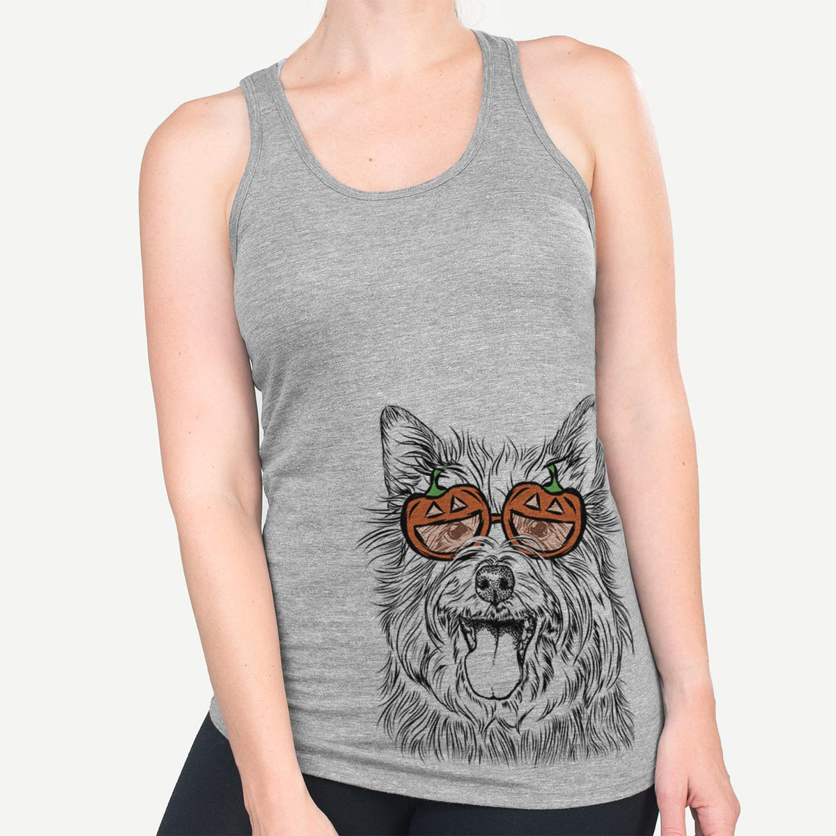 Middy the Australian Terrier  - Pumpkin Collection