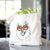 Miki the American Eskimo - Tote Bag