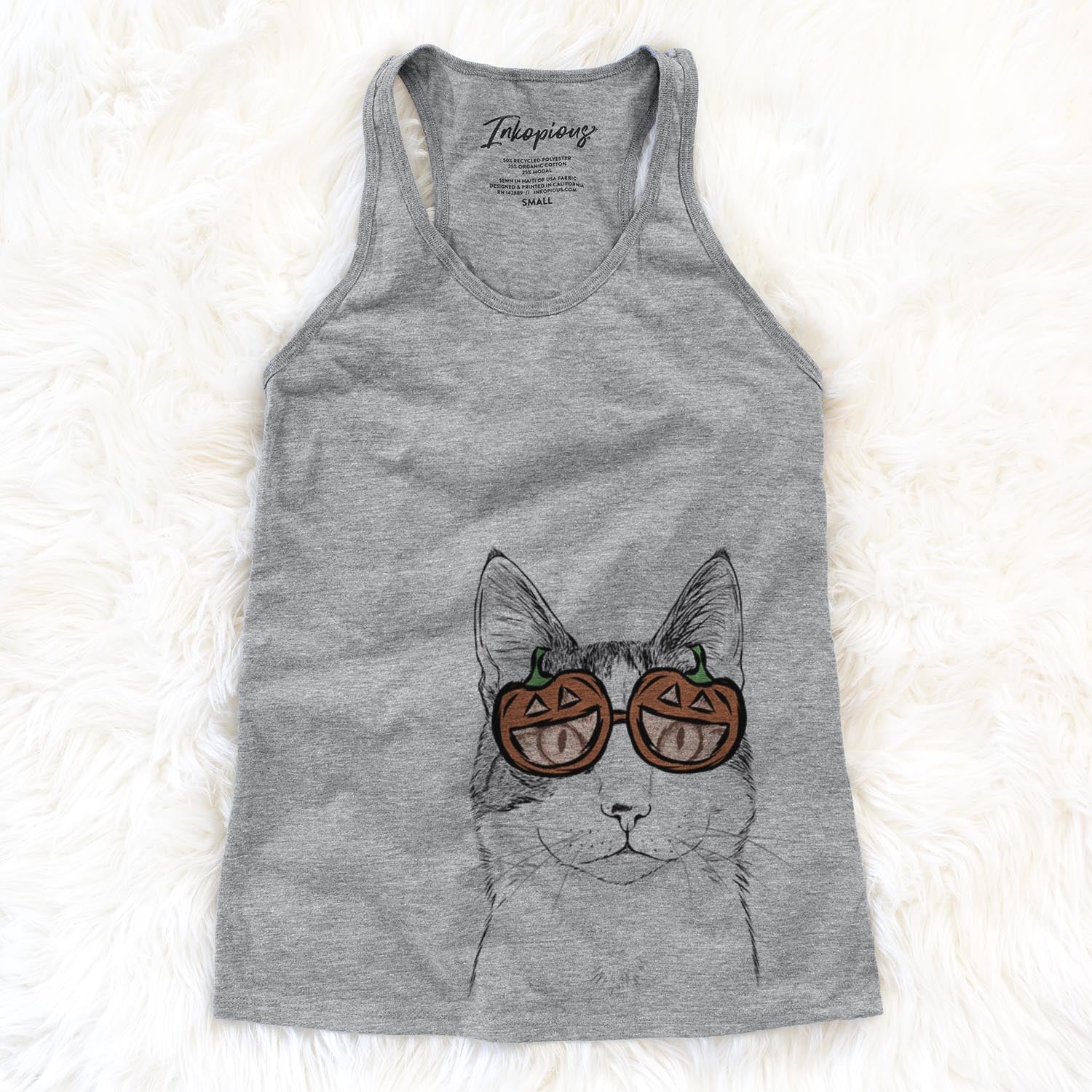 Mini Griffin the Domestic Shorthair Cat  - Pumpkin Collection