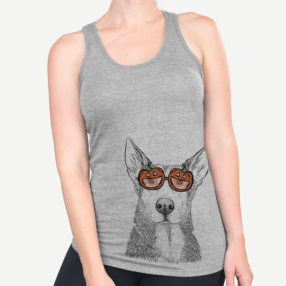 Misty the German Shepherd Mix  - Pumpkin Collection