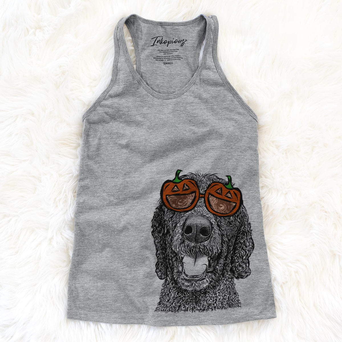 Obi James the Goldendoodle  - Pumpkin Collection