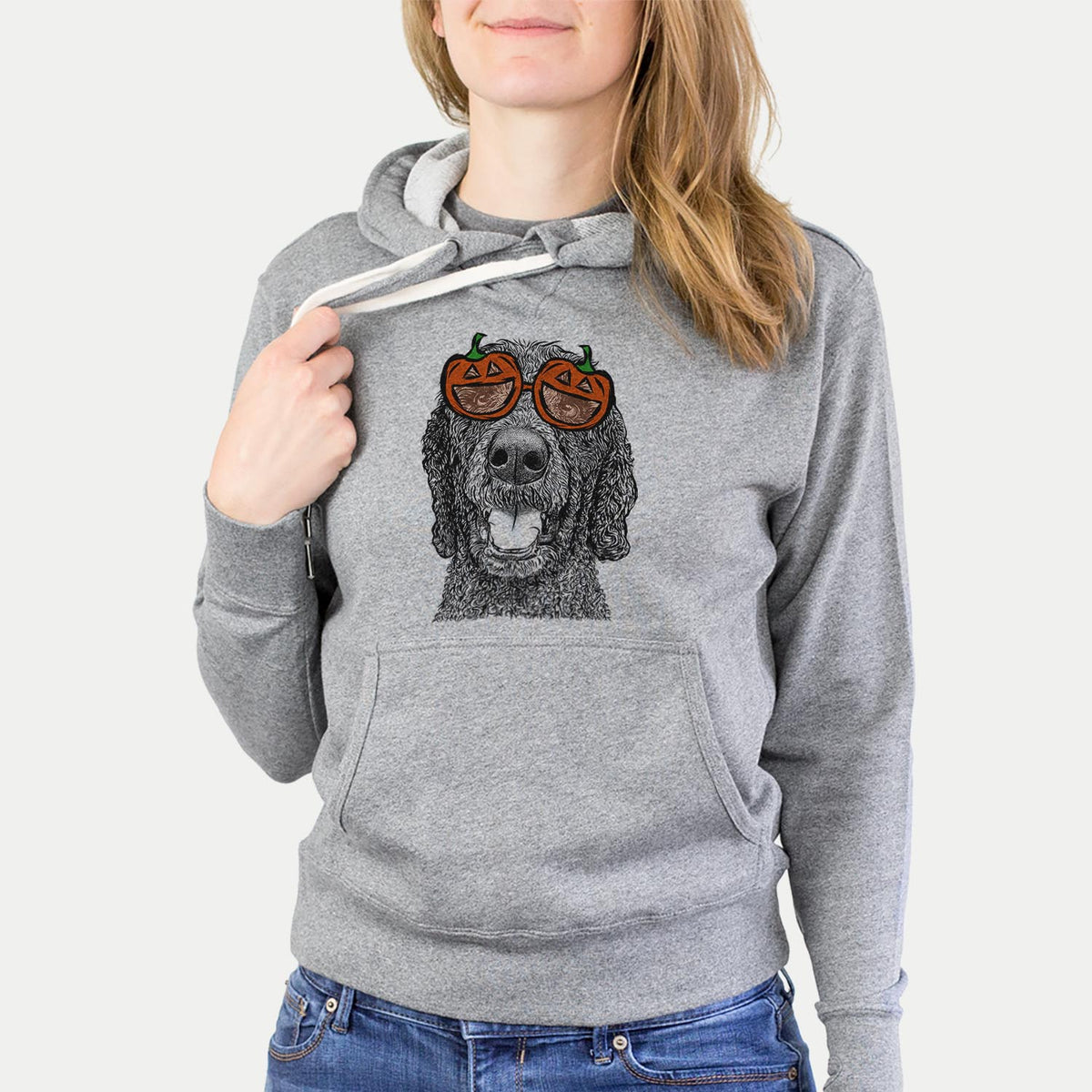 Obi James the Goldendoodle  - Pumpkin Collection