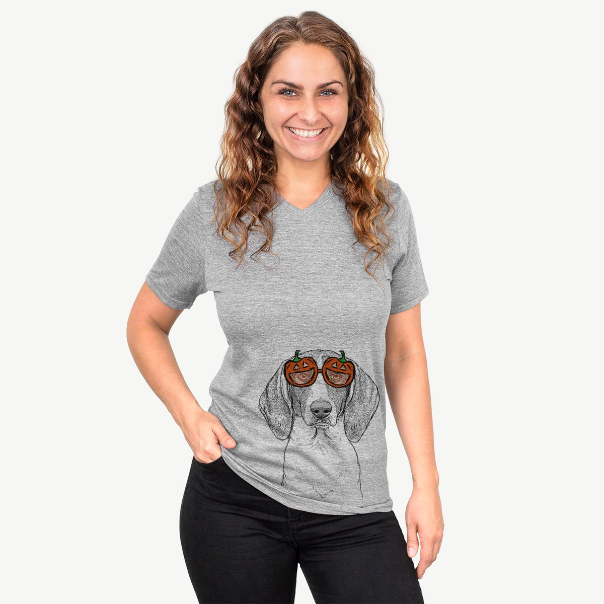 Orin the Treeing Walker Coonhound  - Pumpkin Collection