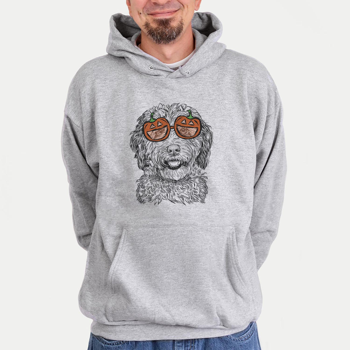 Palmer the Aussiedoodle  - Pumpkin Collection