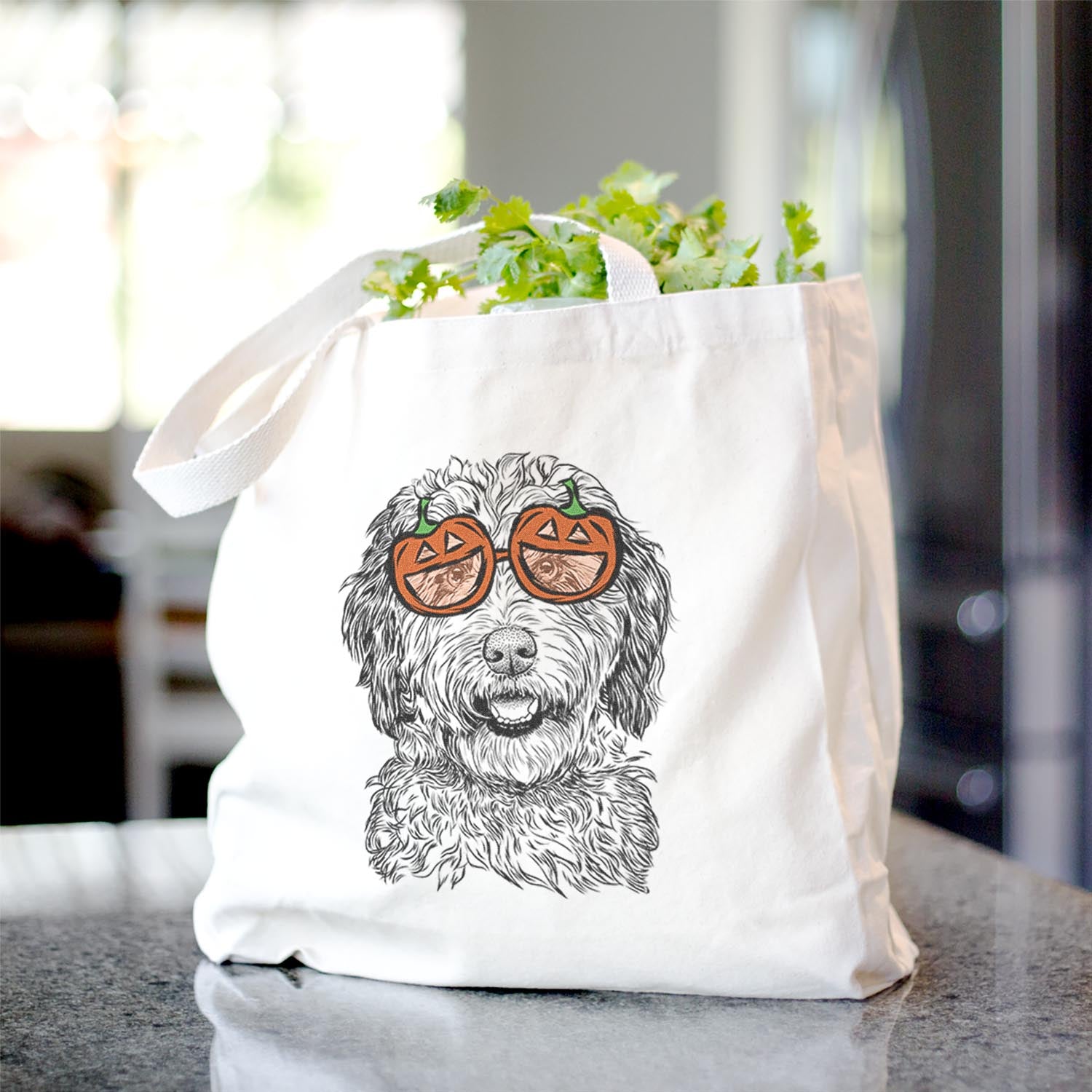 Palmer the Aussiedoodle - Tote Bag