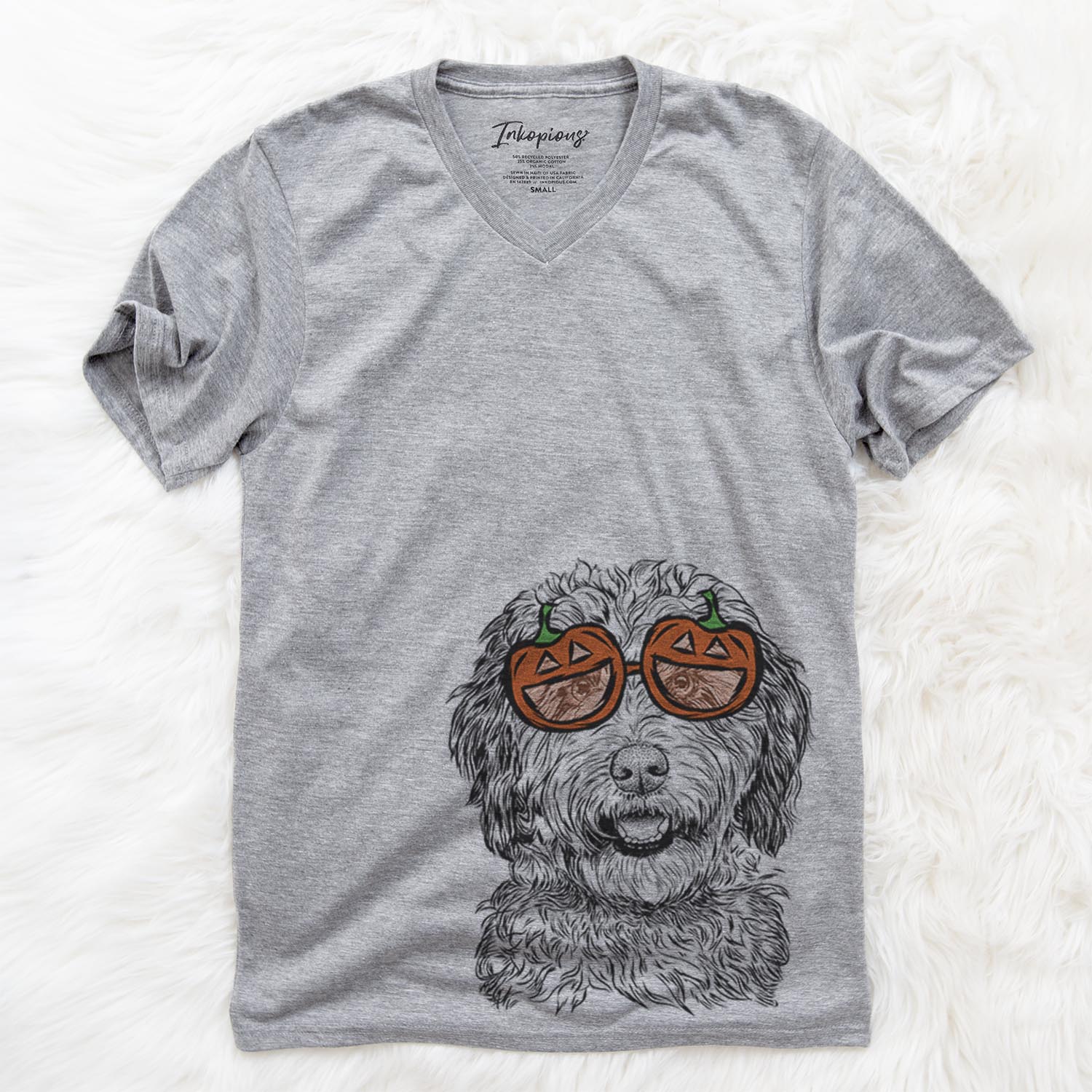 Palmer the Aussiedoodle  - Pumpkin Collection